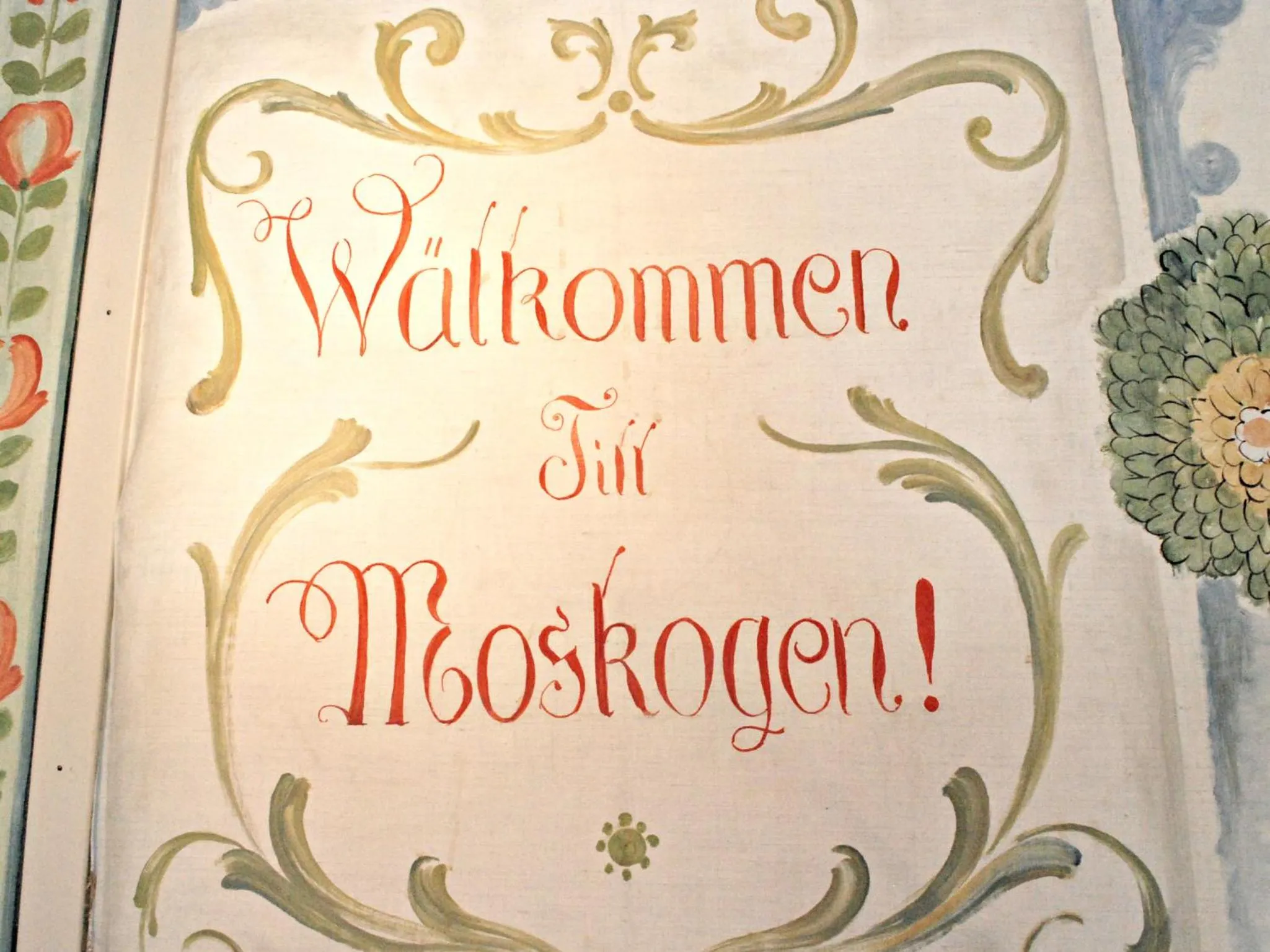 Decorative detail in Hotell Moskogen