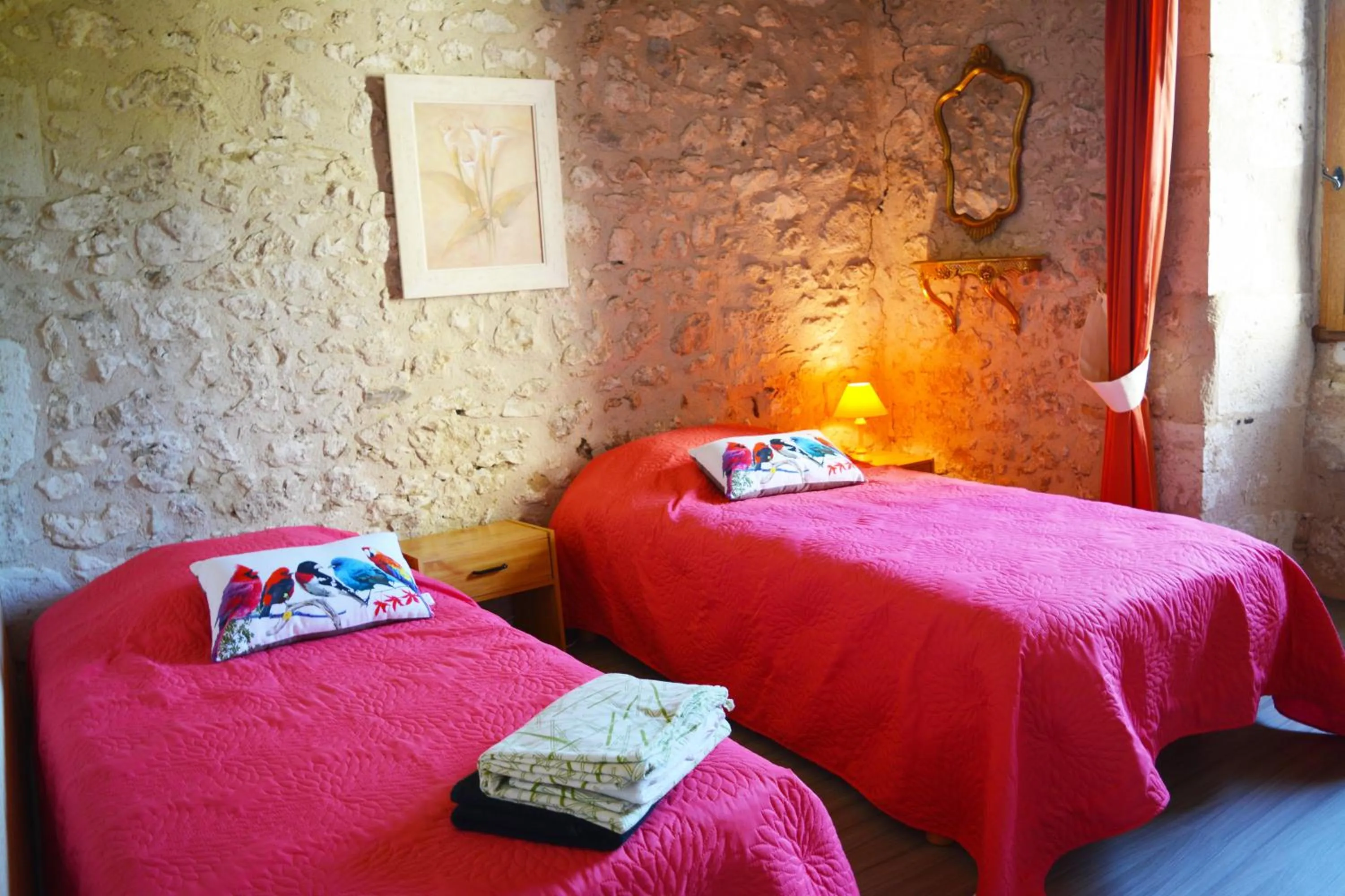 Bed in Chez Moutier