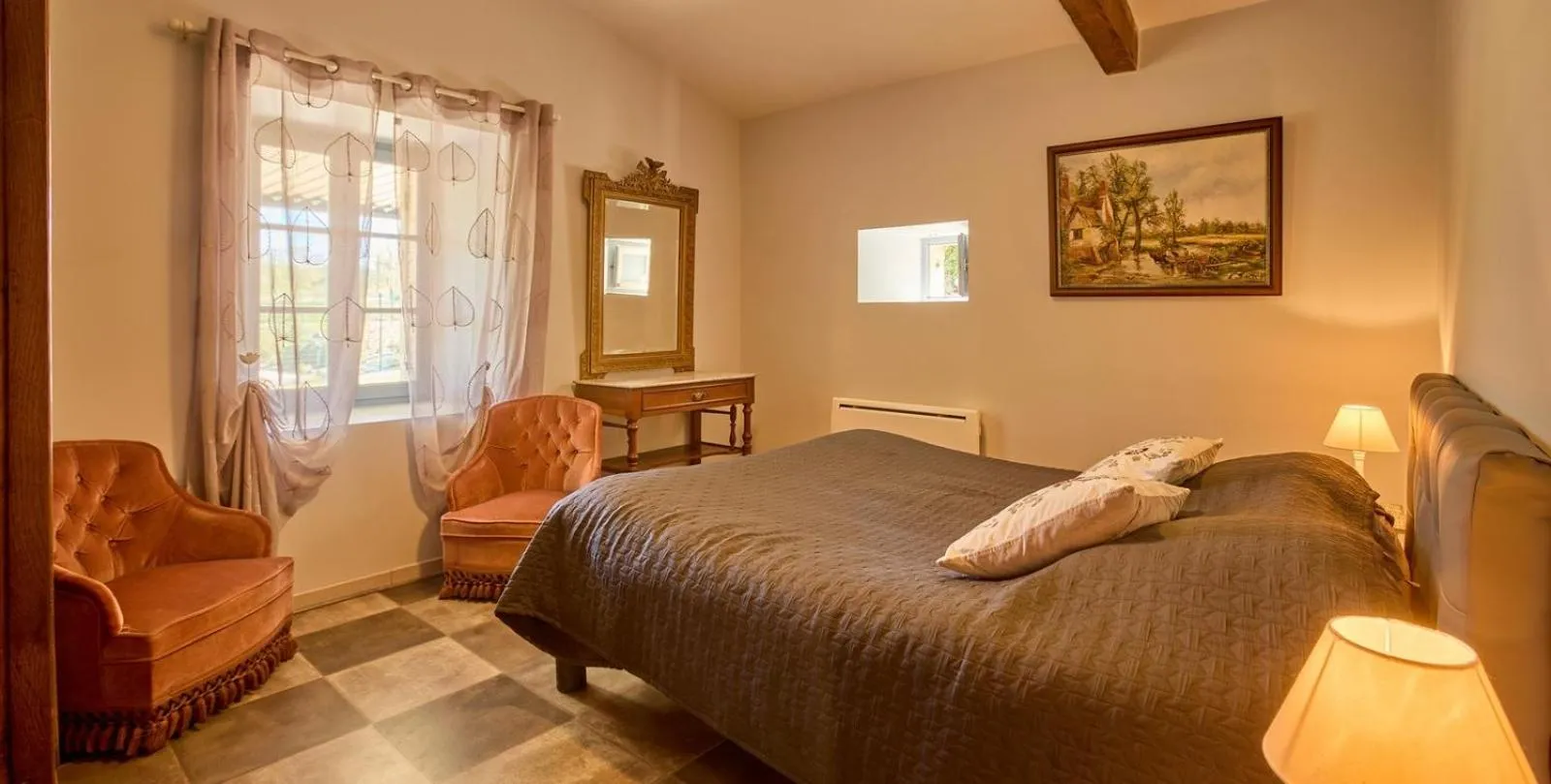 Bed in Chez Moutier