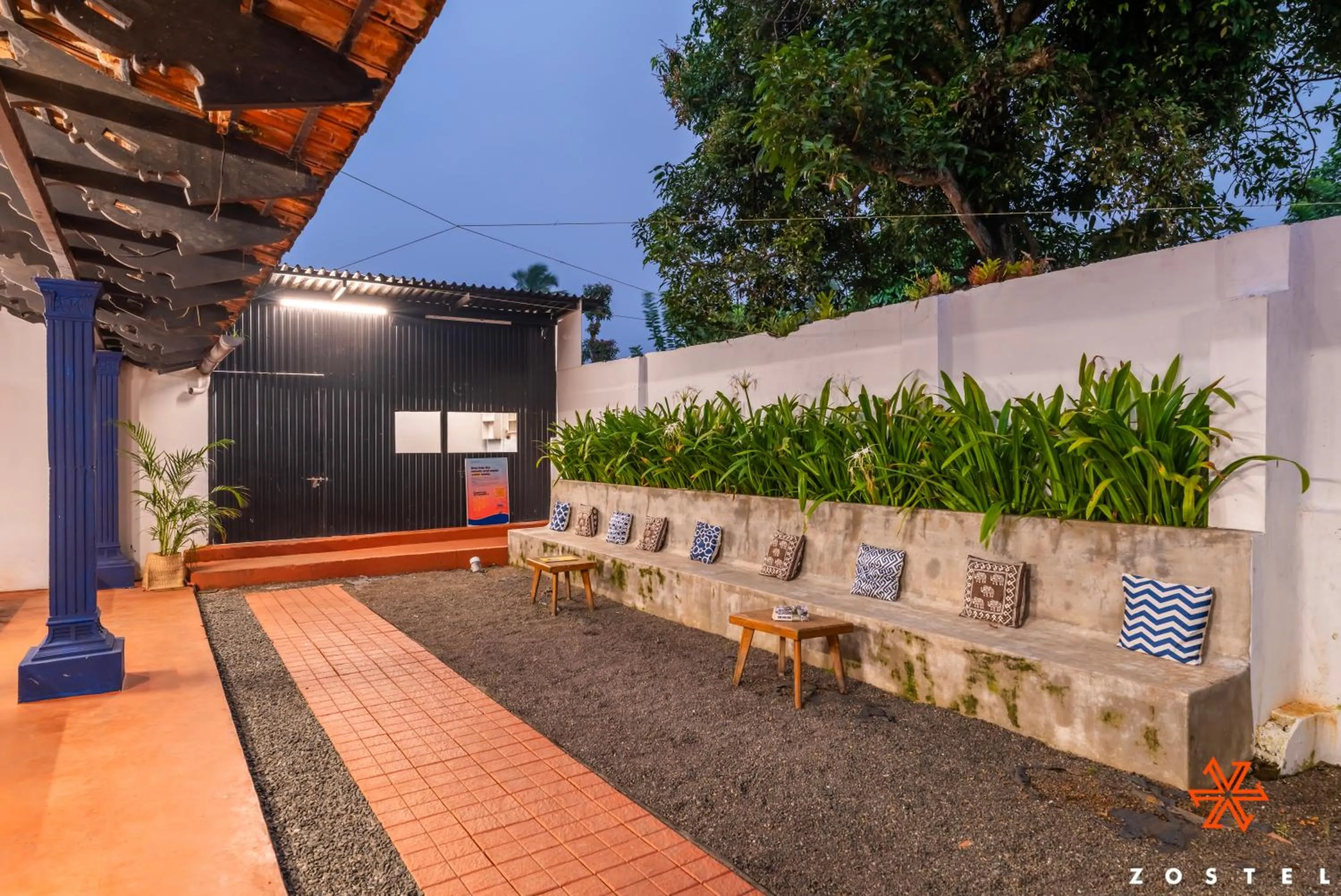 Day in Zostel Alleppey