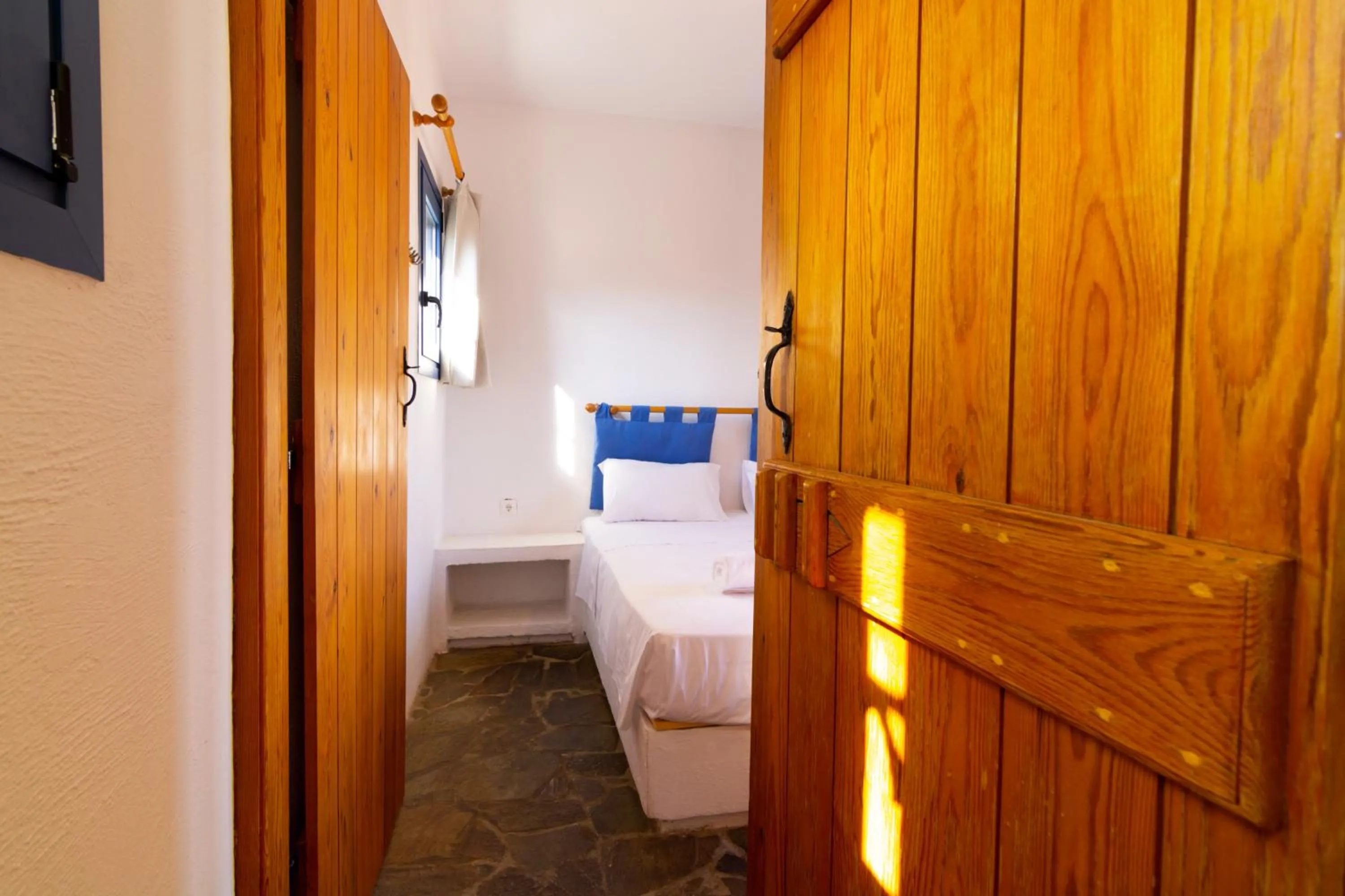 Dining area, Bed in Okirroi Villas Chersonissos