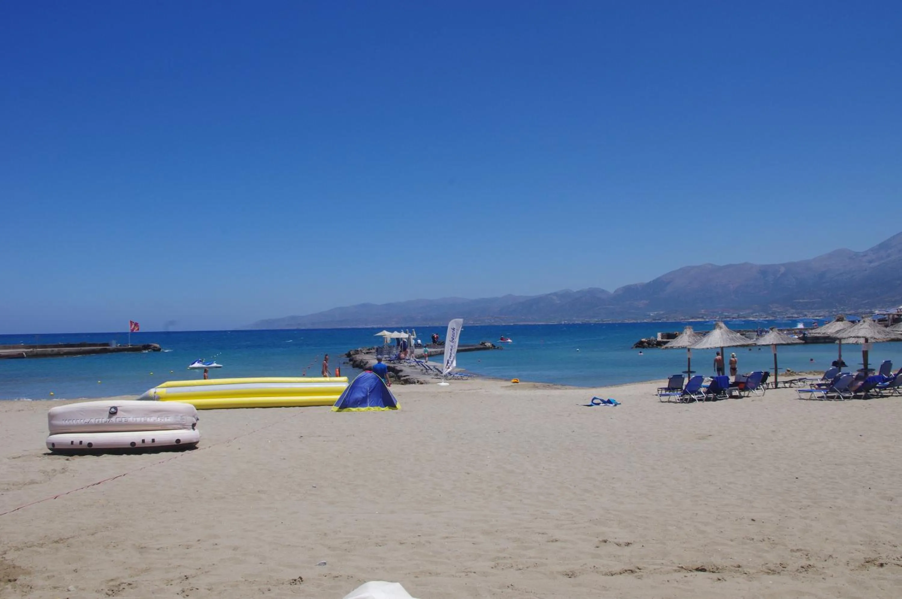 Beach in Okirroi Villas Chersonissos