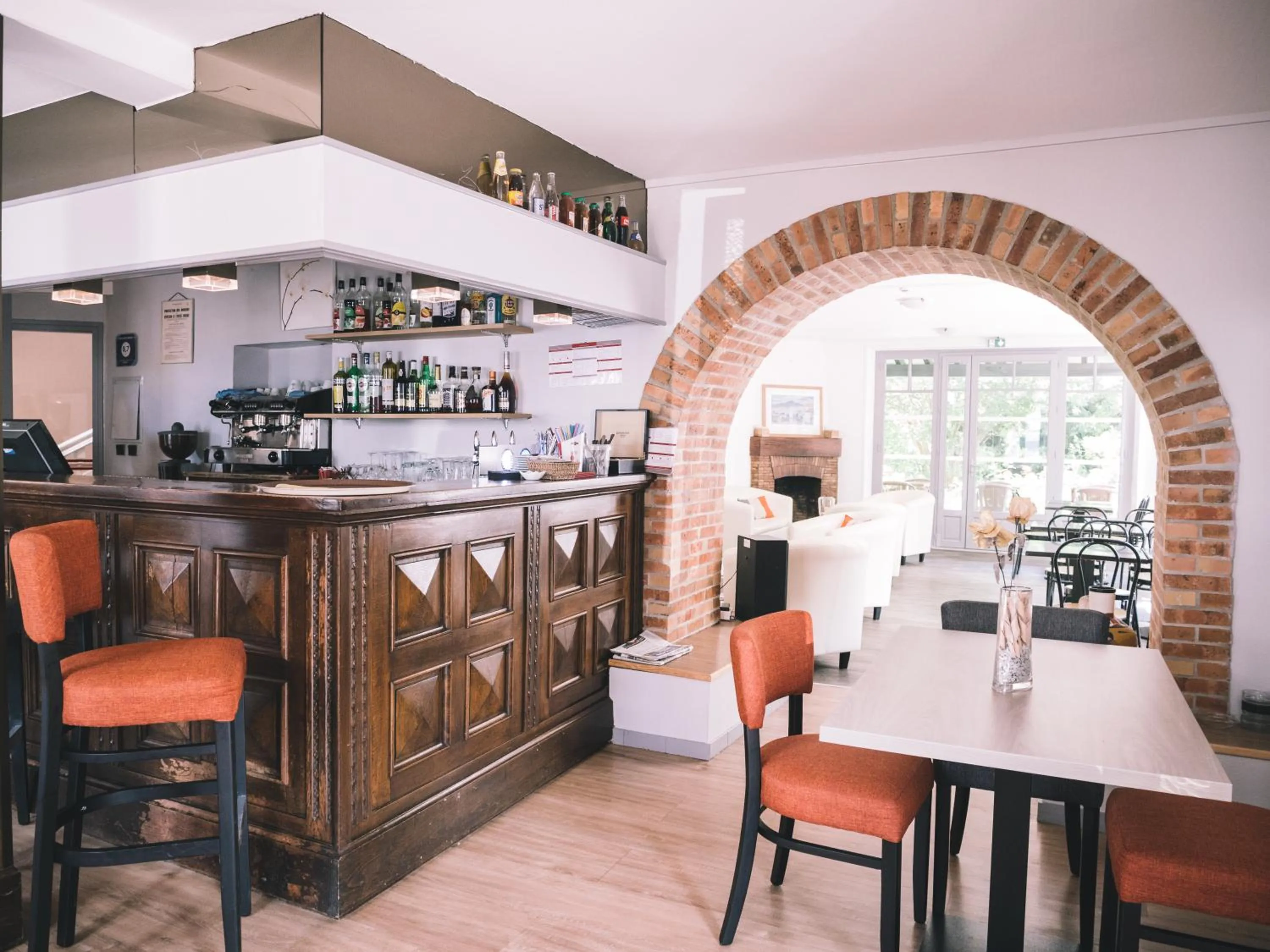 Living room in Hôtel de la Rhune