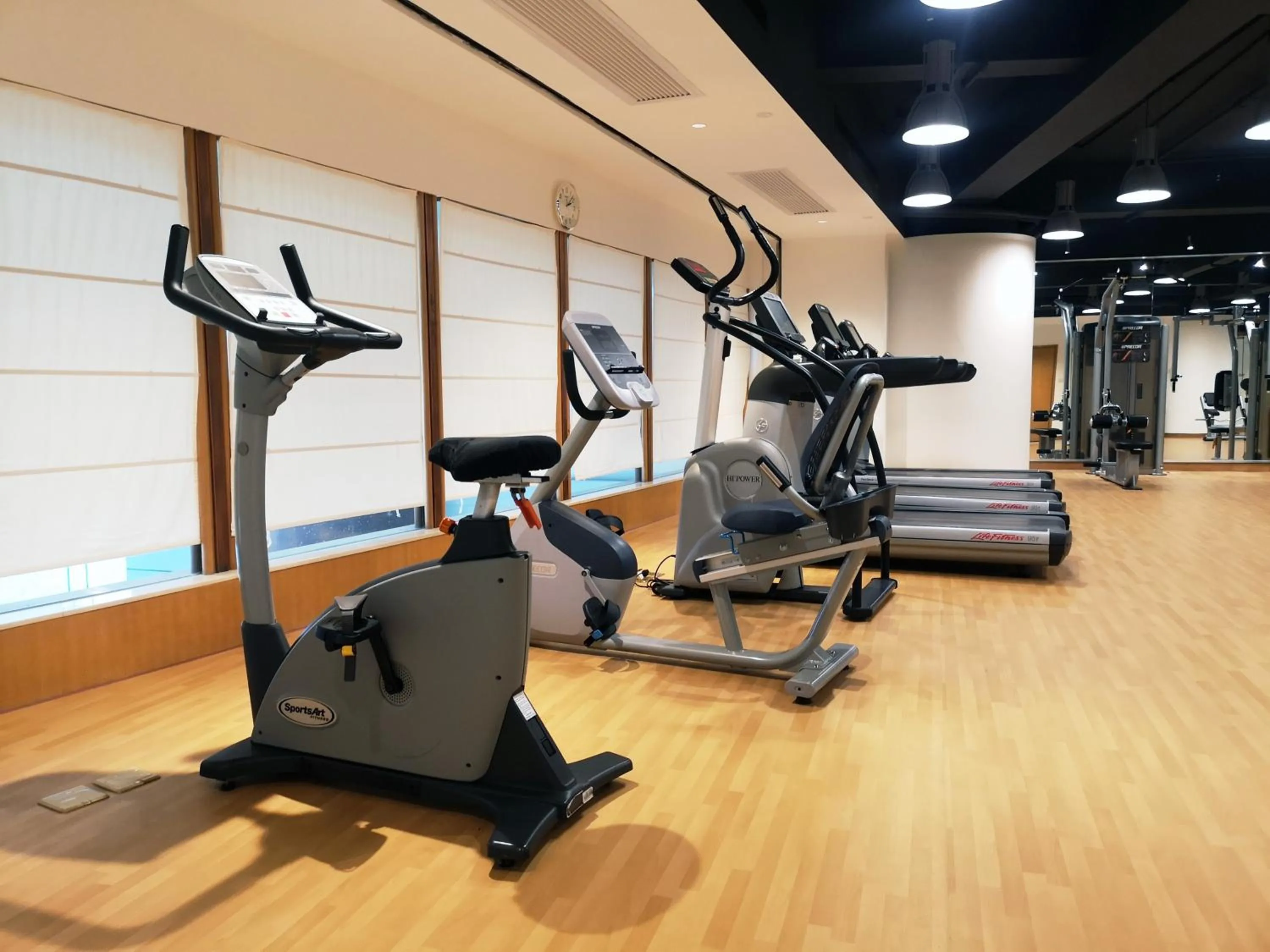 Fitness centre/facilities in Crowne Plaza Zhuhai City Center by IHG