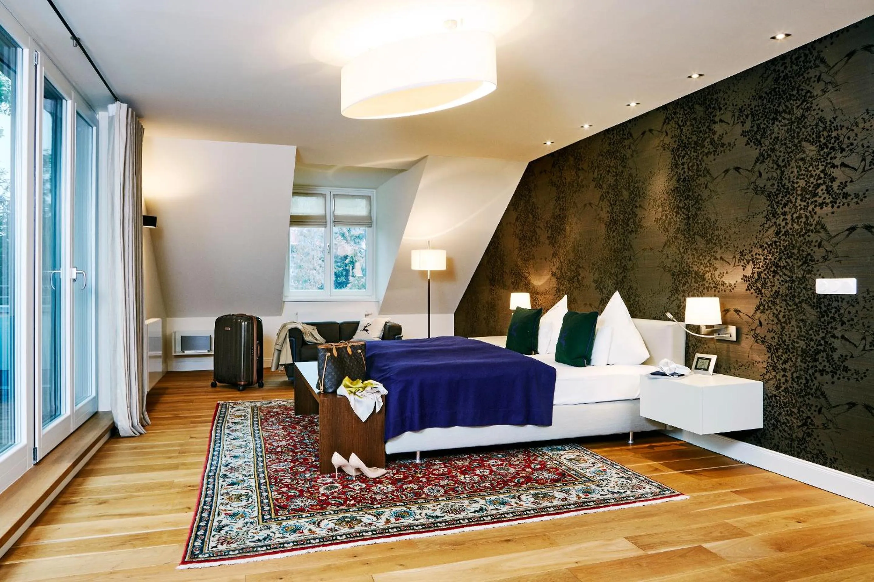 Photo of the whole room, Bed in Hubertus Hof Landhotel