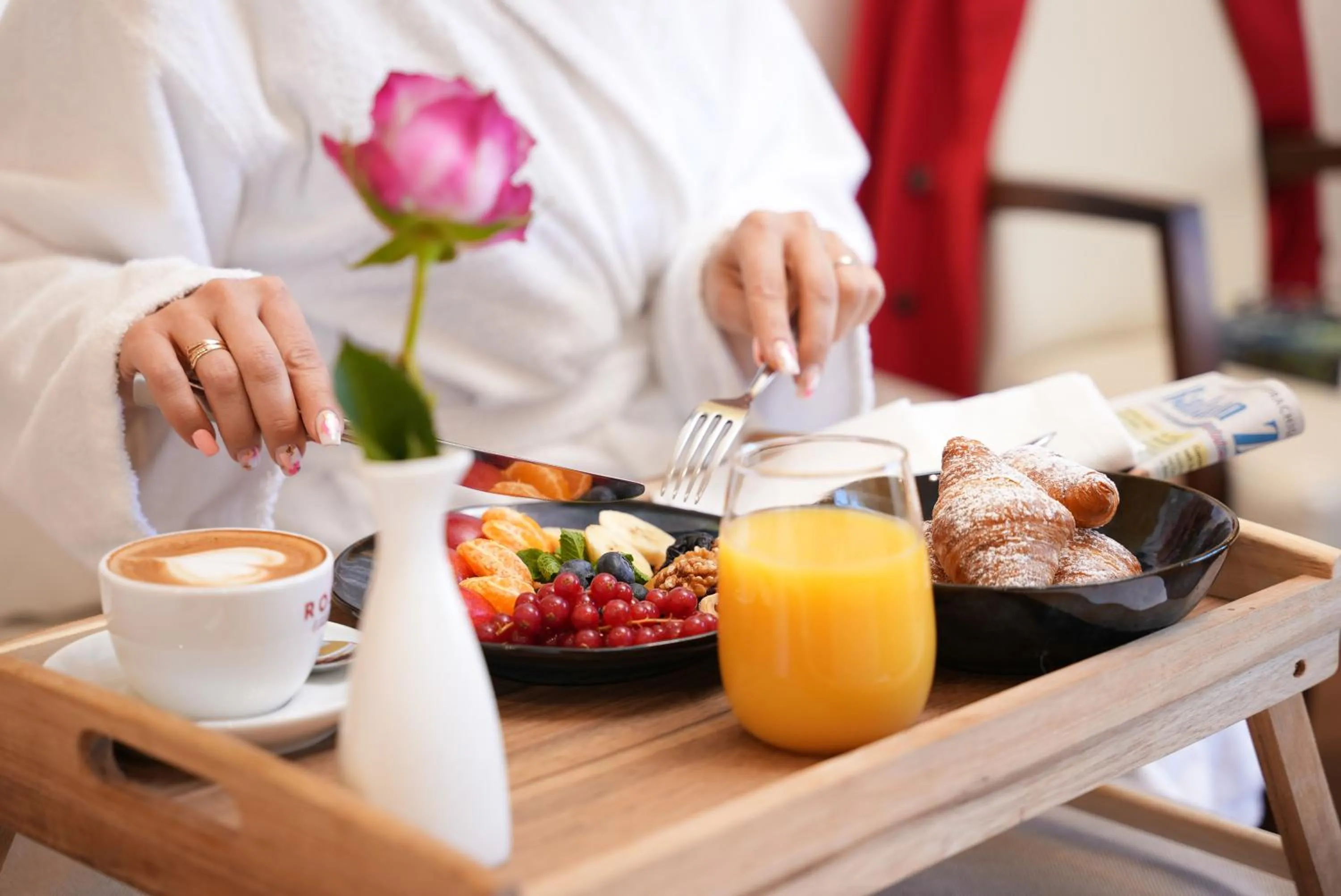 Breakfast in Hubertus Hof Landhotel