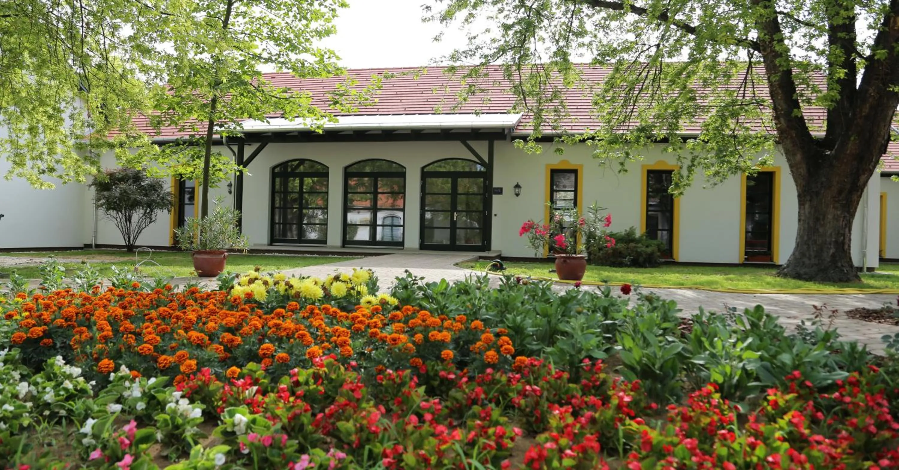 Garden in Hubertus Hof Landhotel