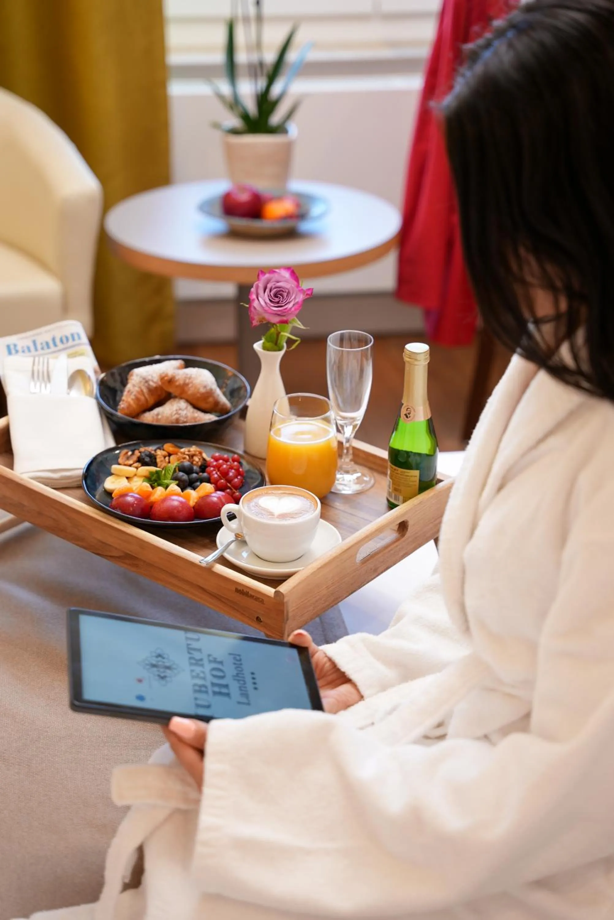 Breakfast in Hubertus Hof Landhotel