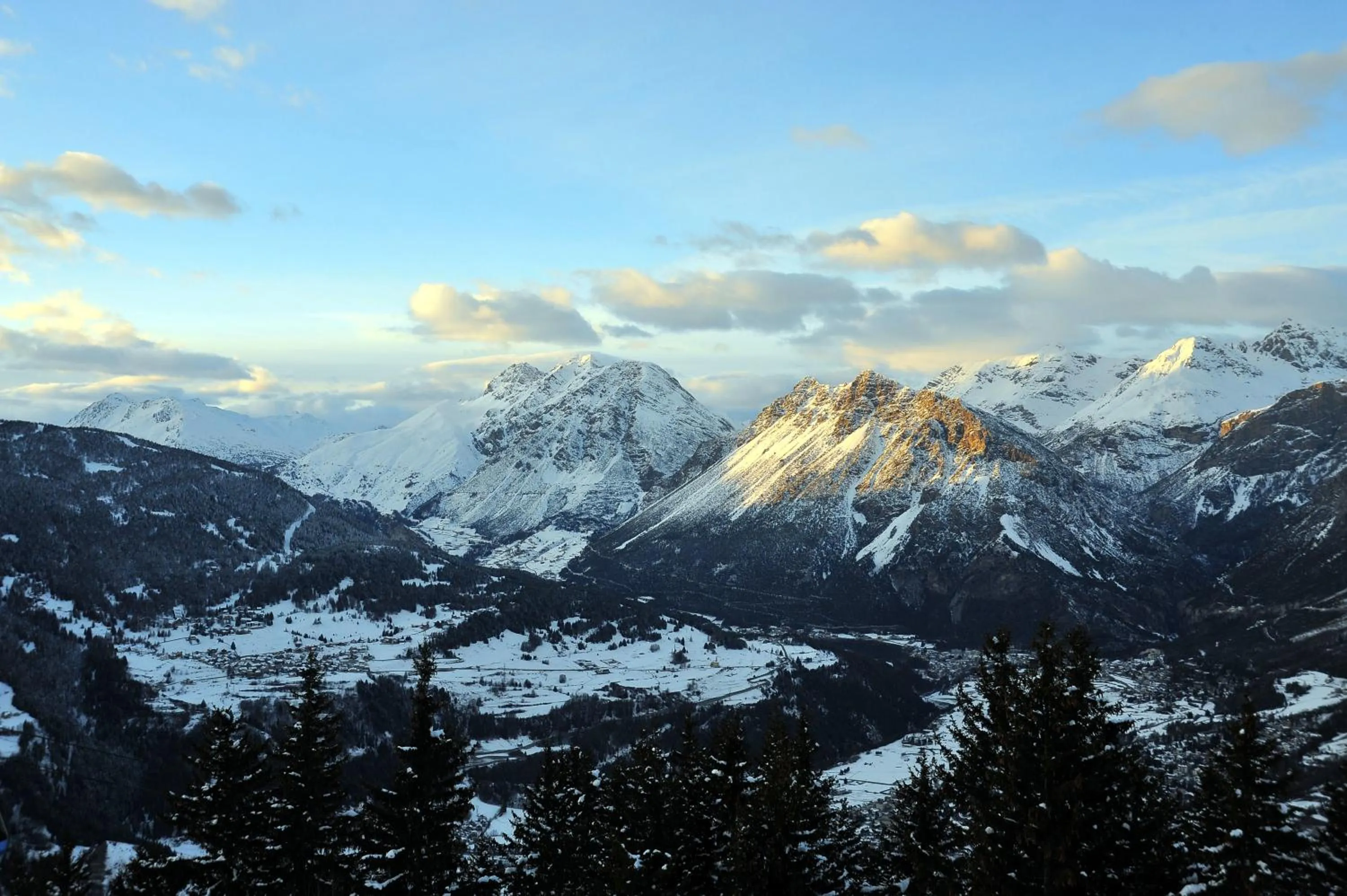 Natural landscape in Albergo Stelvio