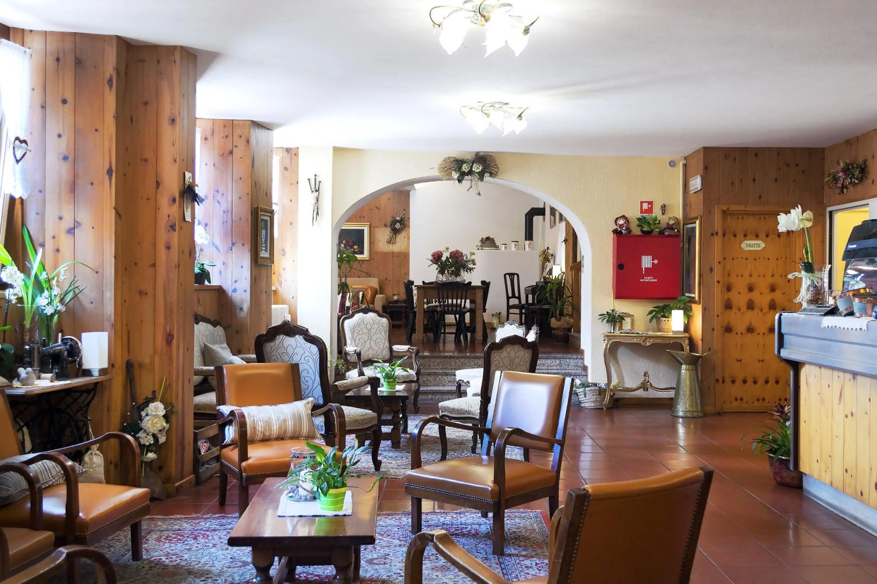 Lounge or bar in Albergo Stelvio