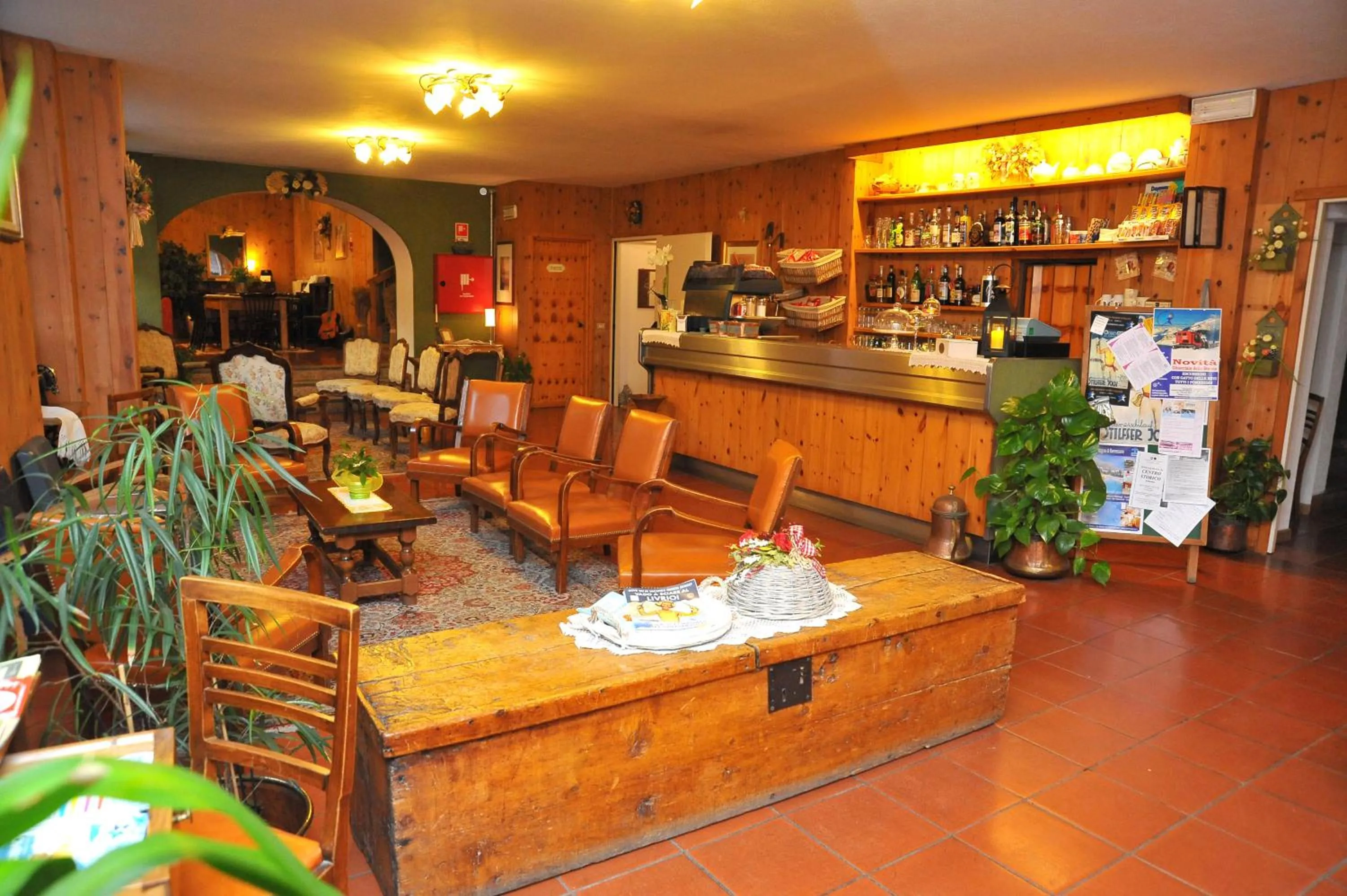 Lounge or bar in Albergo Stelvio
