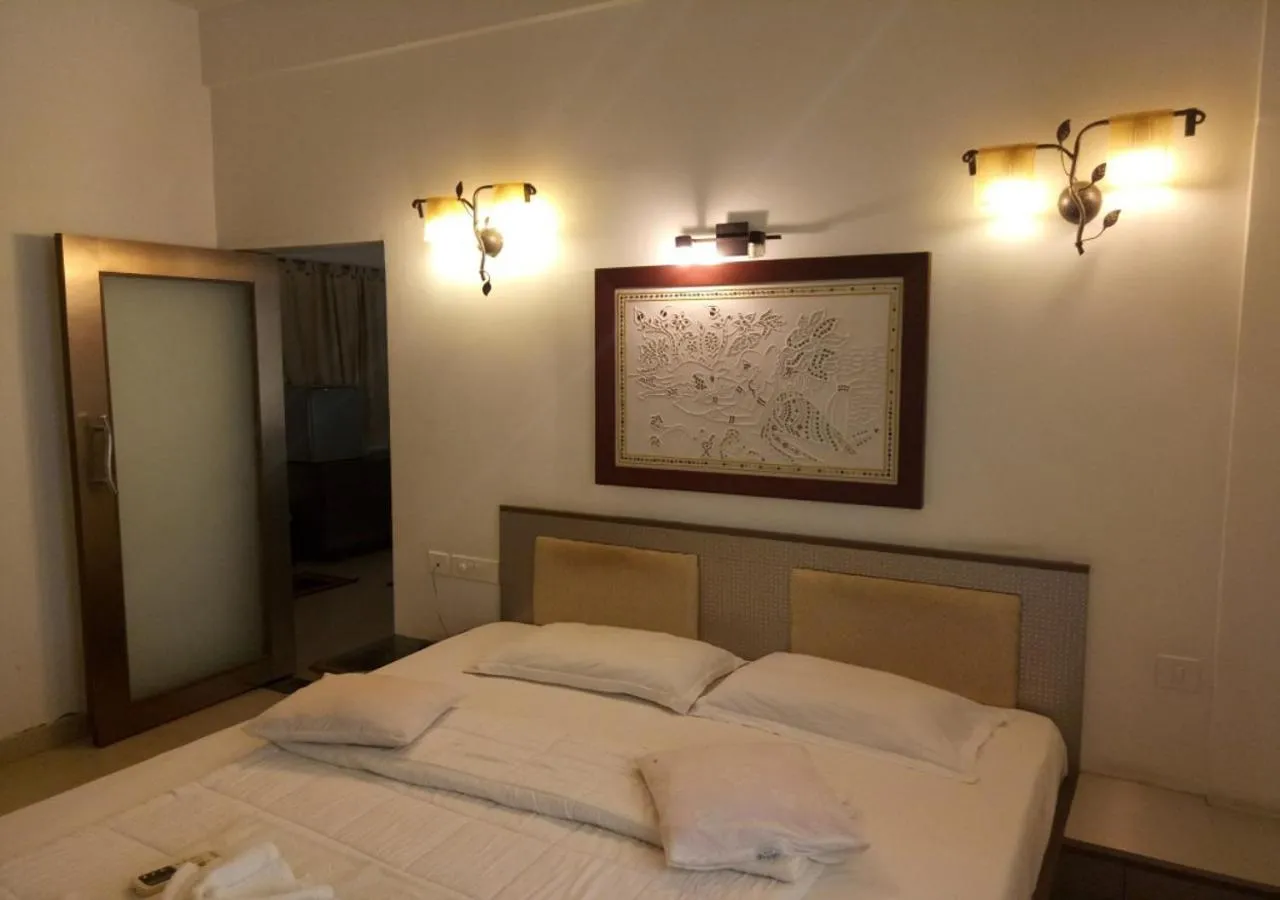 Photo of the whole room, Bed in Hotel Surbhi