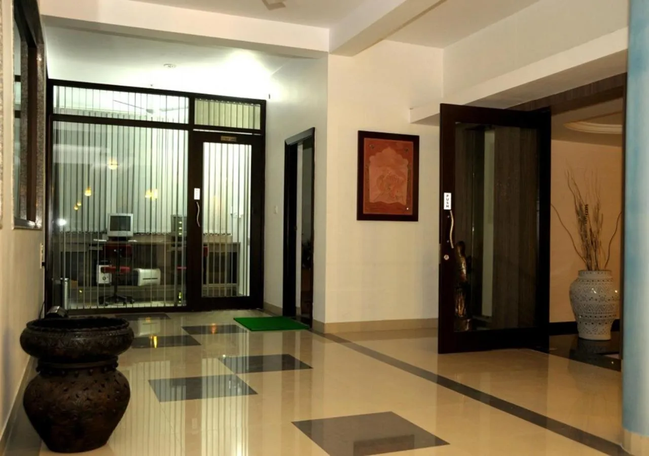 Lobby or reception in Hotel Surbhi