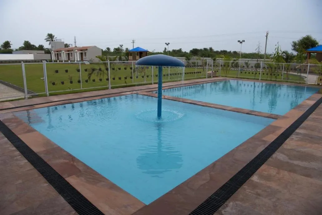 Pool view in Hotel Surbhi