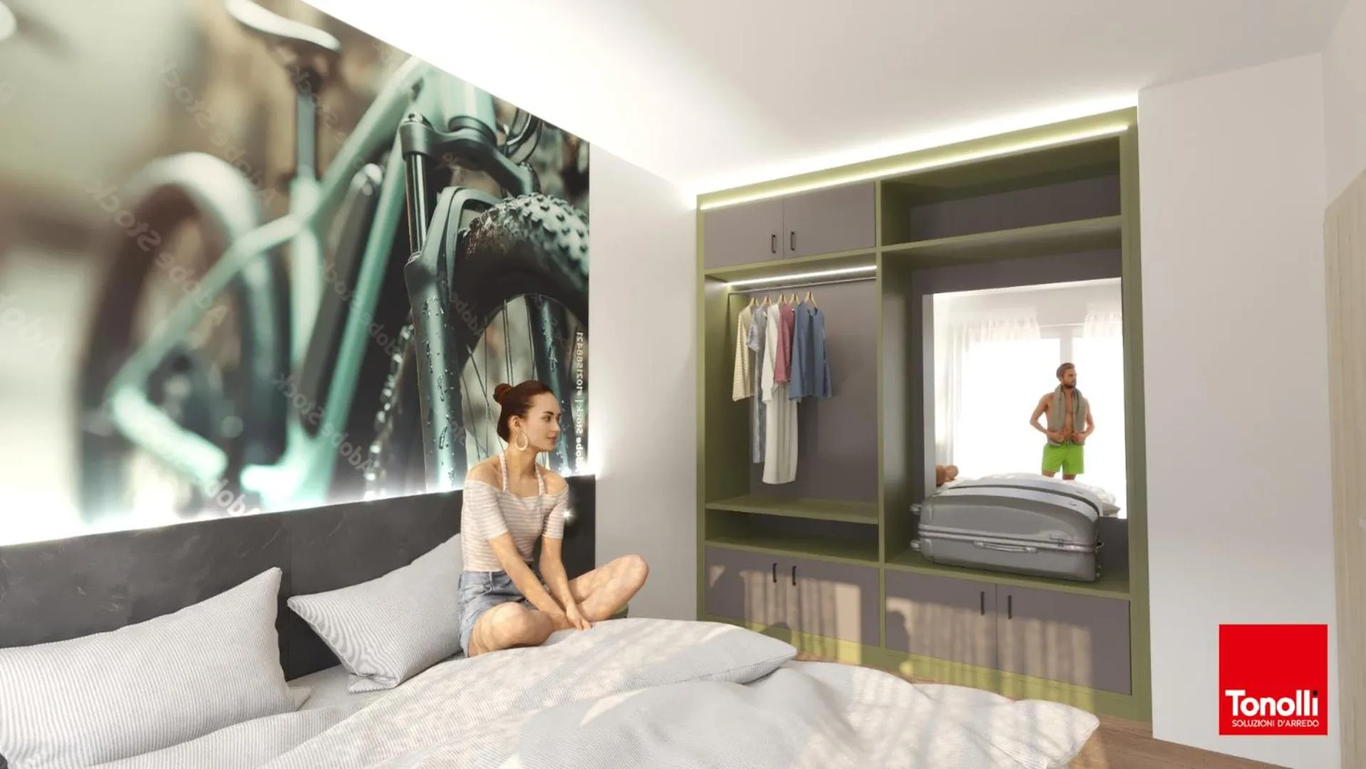 Bed in Residence Centro Vela