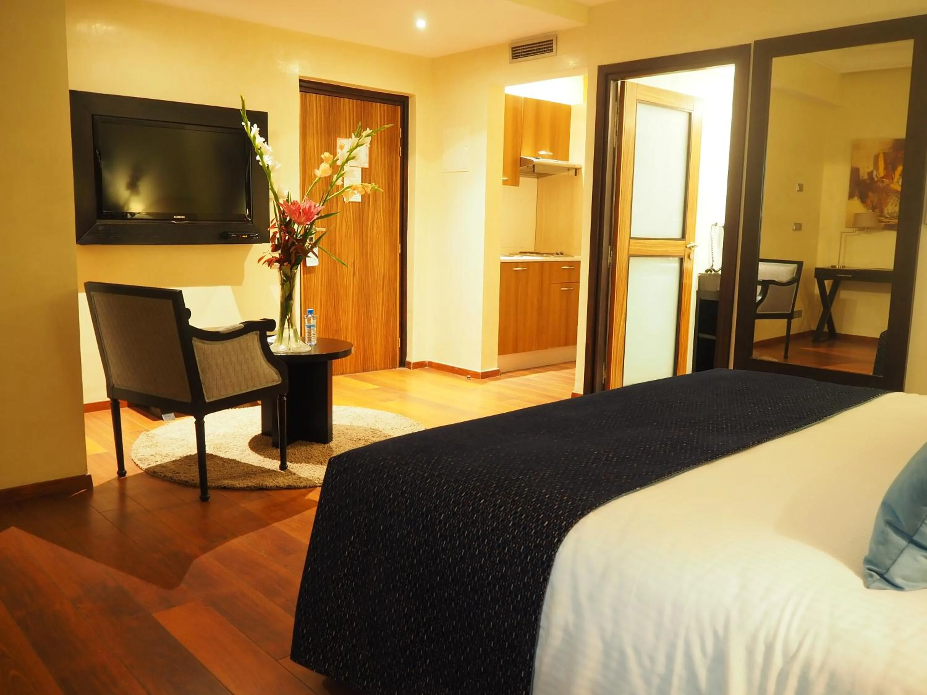 Bed in Park Suites Hotel Luxury Boutique Hotel