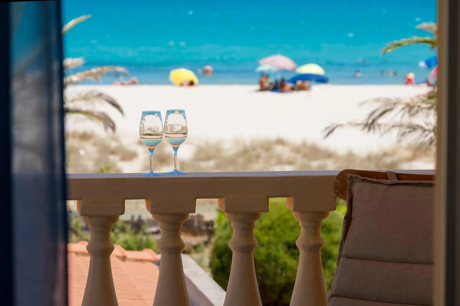 Balcony/Terrace in Hotel La Villa Del Mare