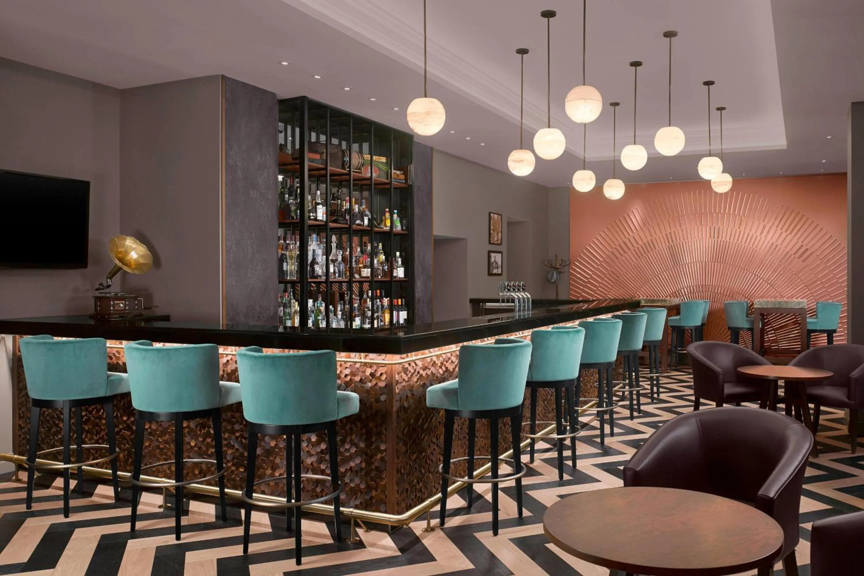 Lounge or bar in Sheraton Grand London Park Lane