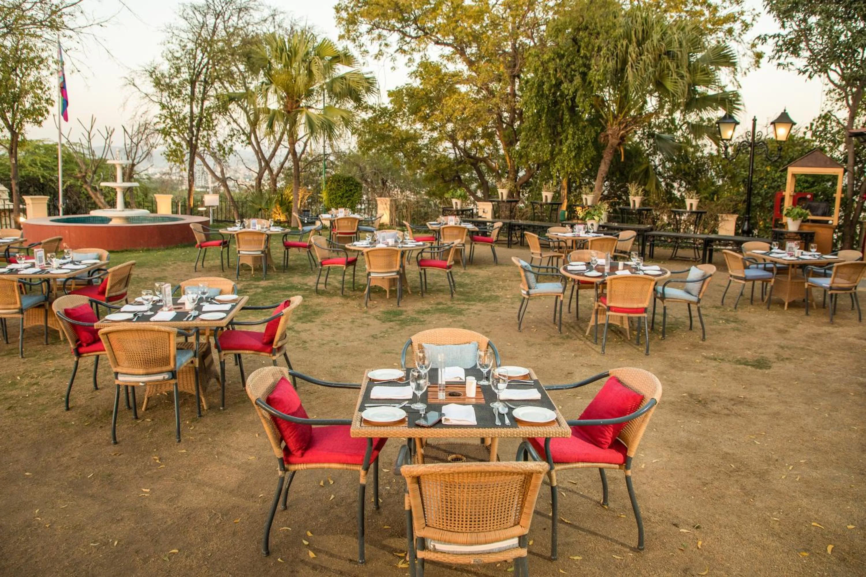 Restaurant/places to eat in The Lalit Laxmi Vilas Palace