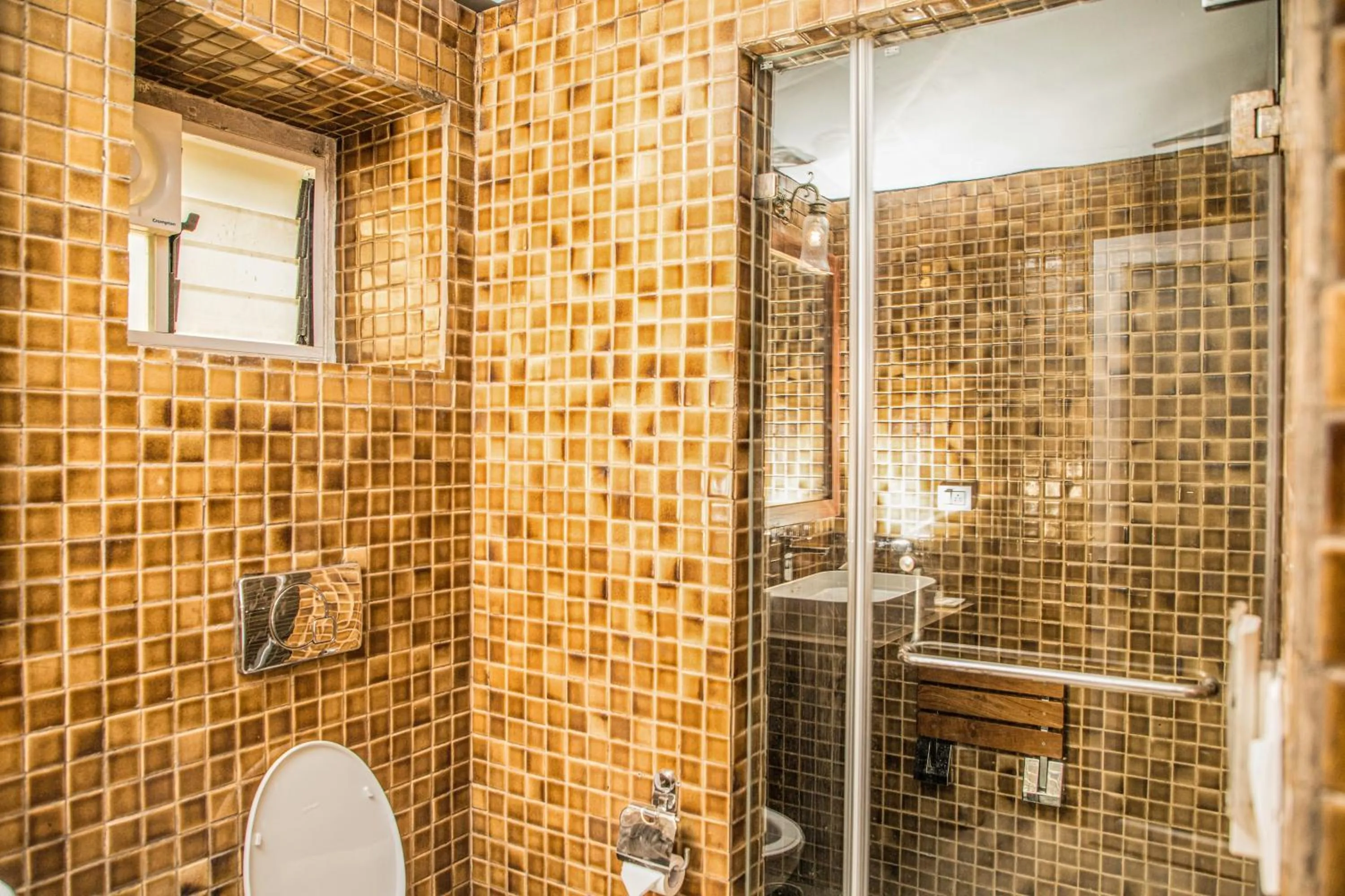 Steam room in The Lalit Laxmi Vilas Palace