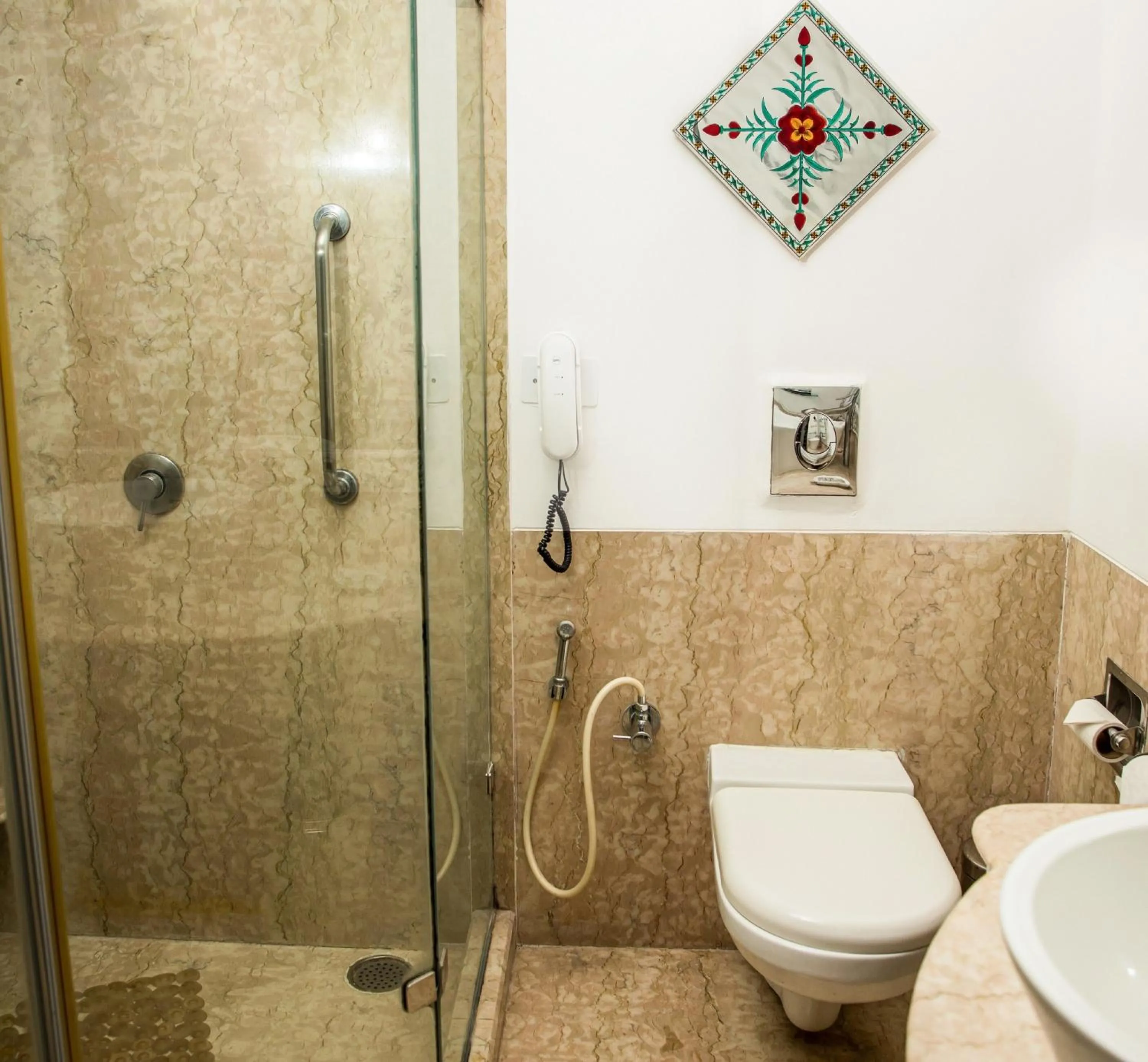 Bathroom in The Lalit Laxmi Vilas Palace