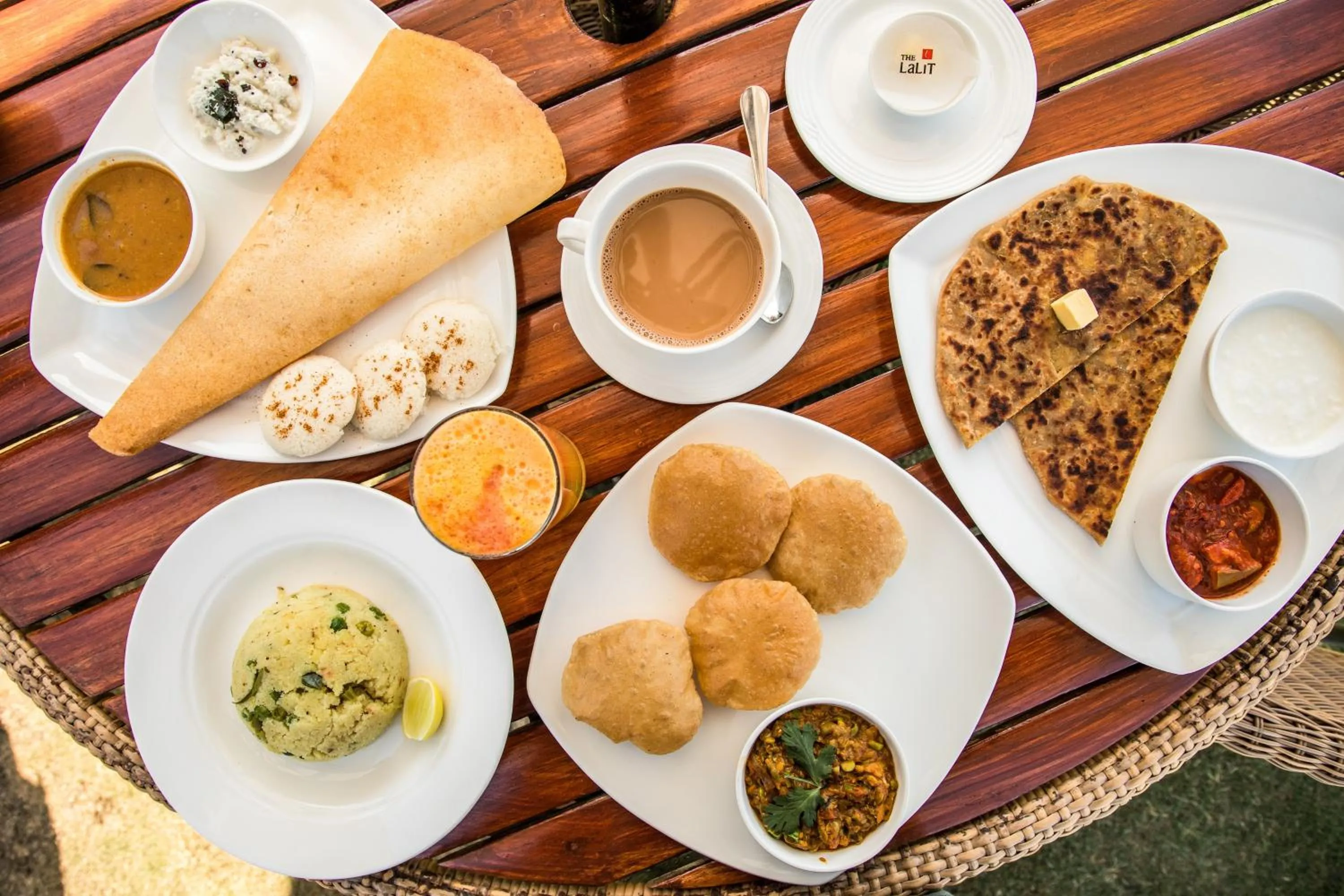 Breakfast in The Lalit Laxmi Vilas Palace