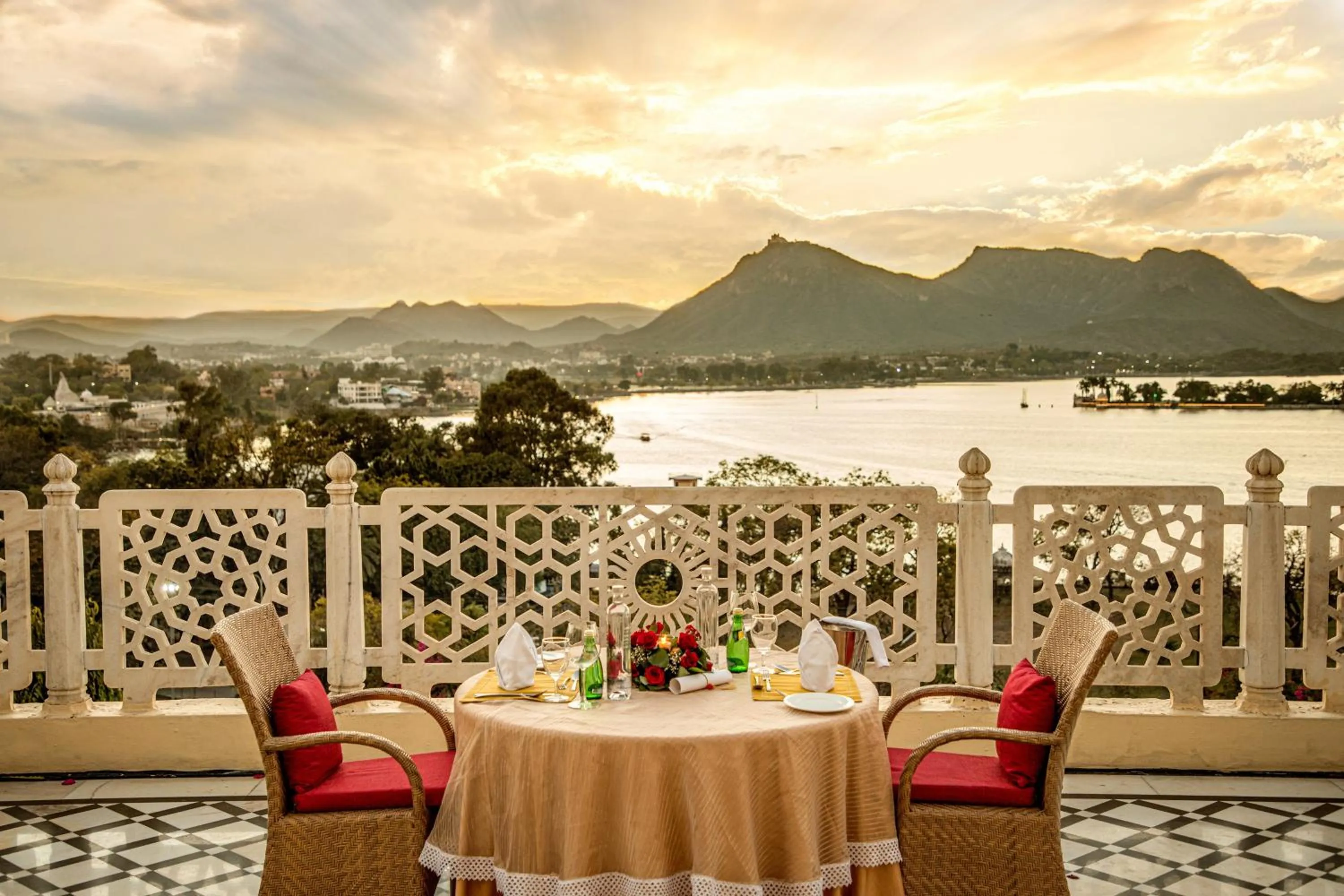 Balcony/Terrace in The Lalit Laxmi Vilas Palace