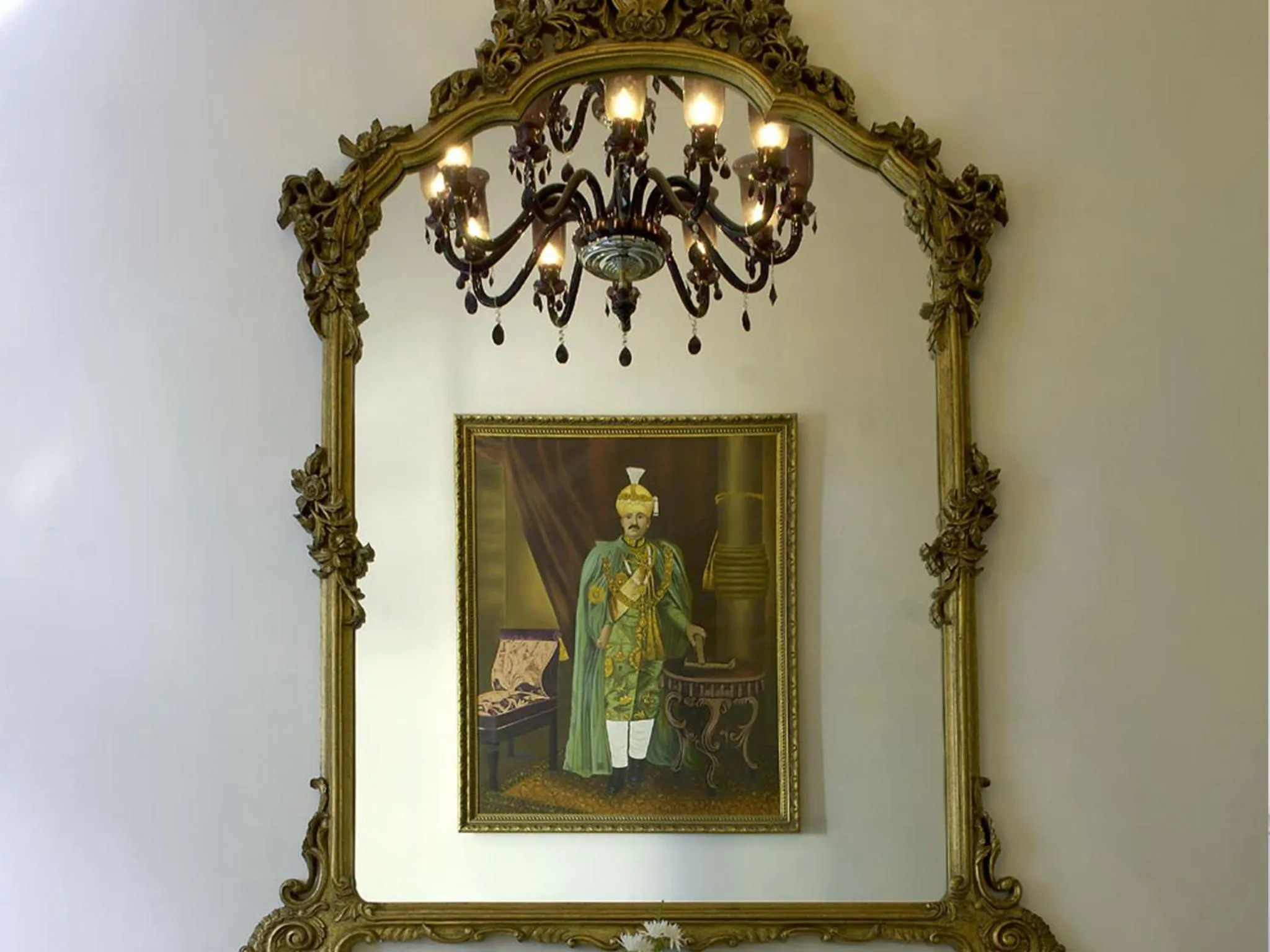 Decorative detail in The Lalit Laxmi Vilas Palace