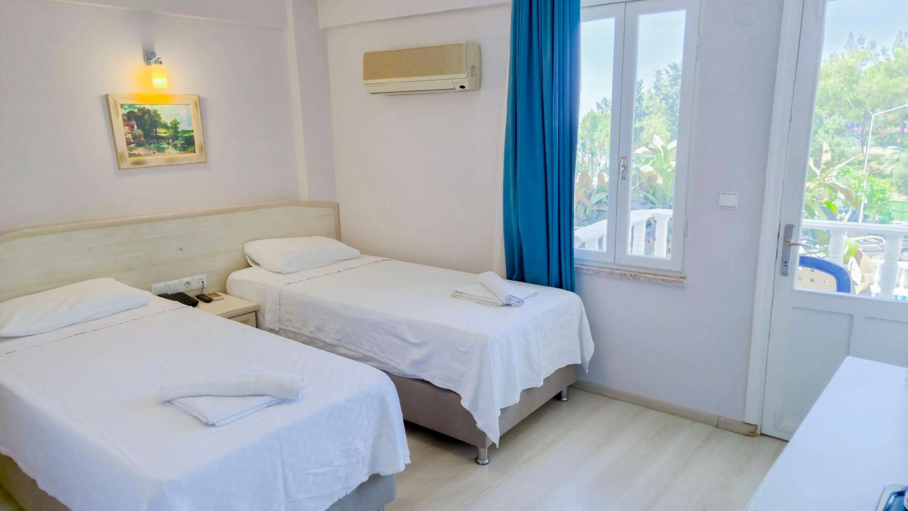 Bed in Habesos Hotel