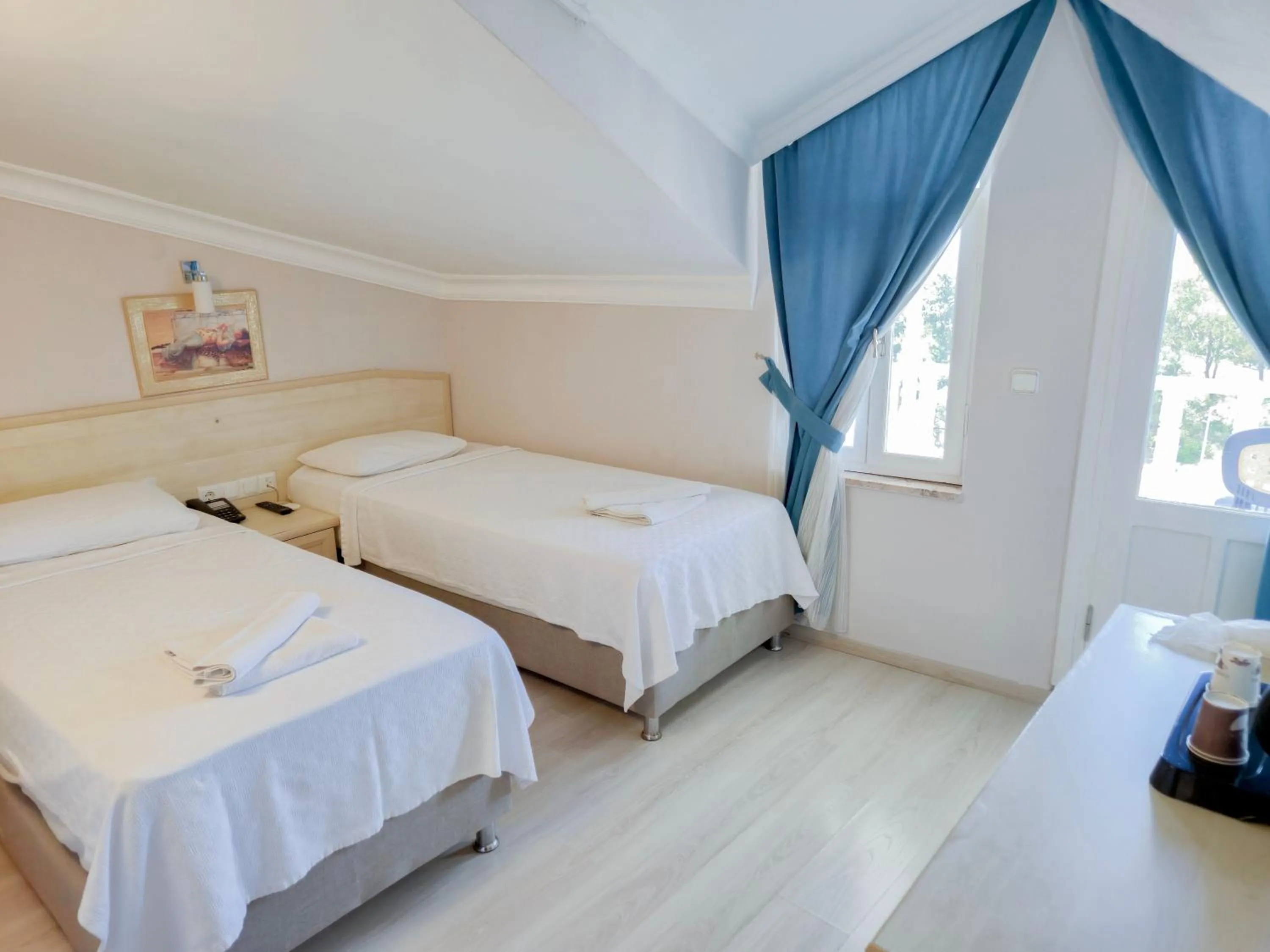 Bed in Habesos Hotel