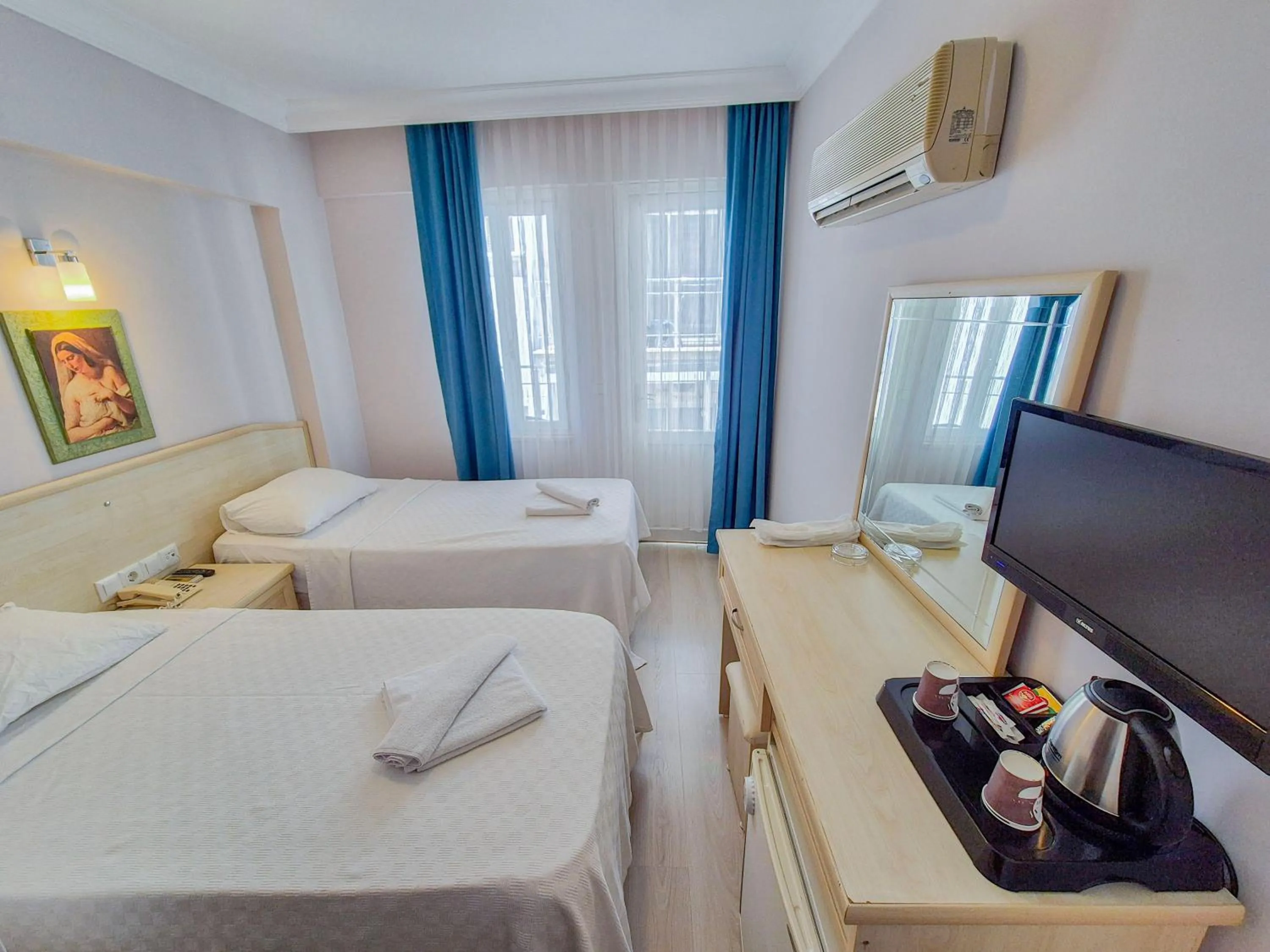 Bed in Habesos Hotel