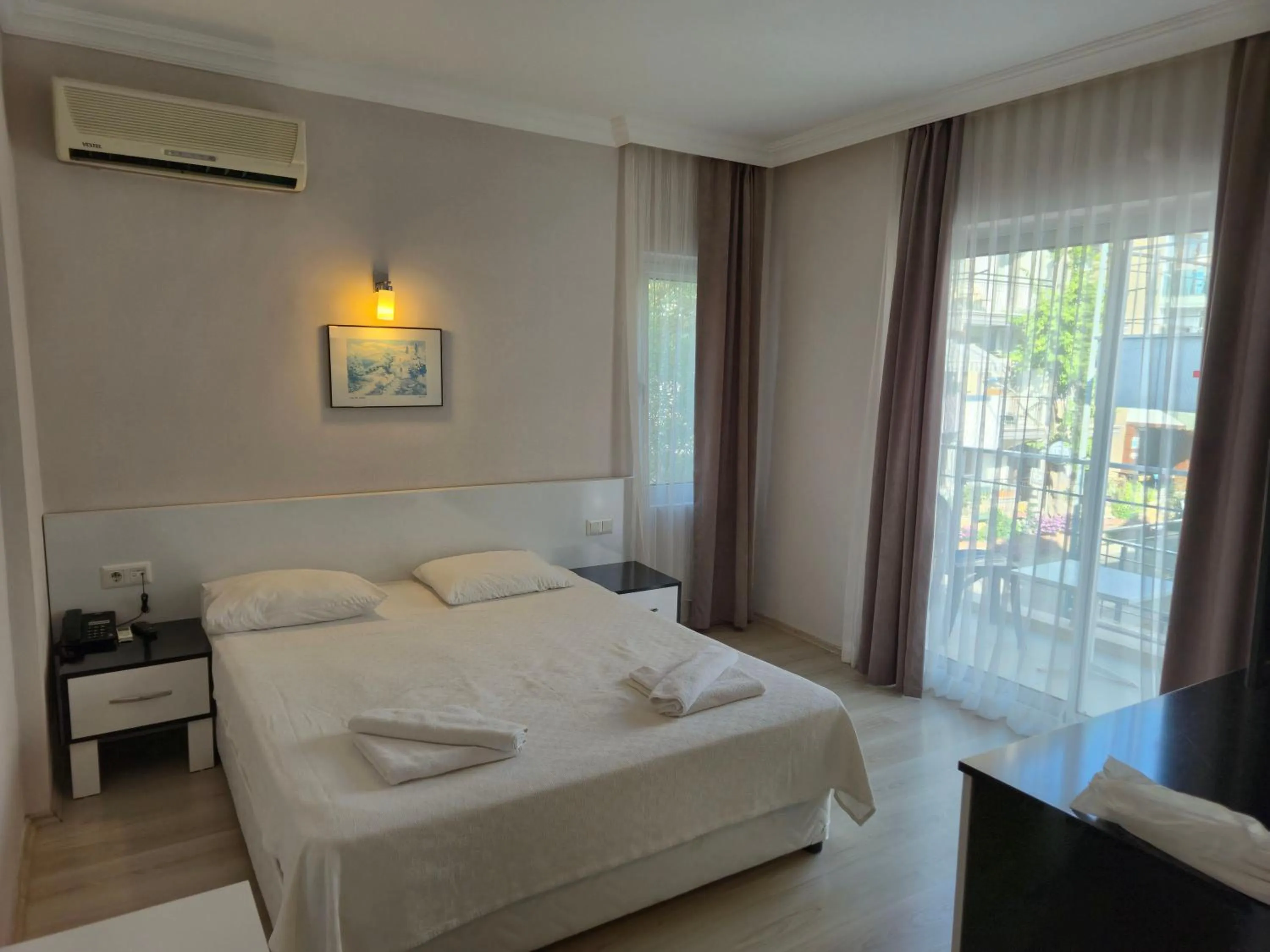 Bed in Habesos Hotel