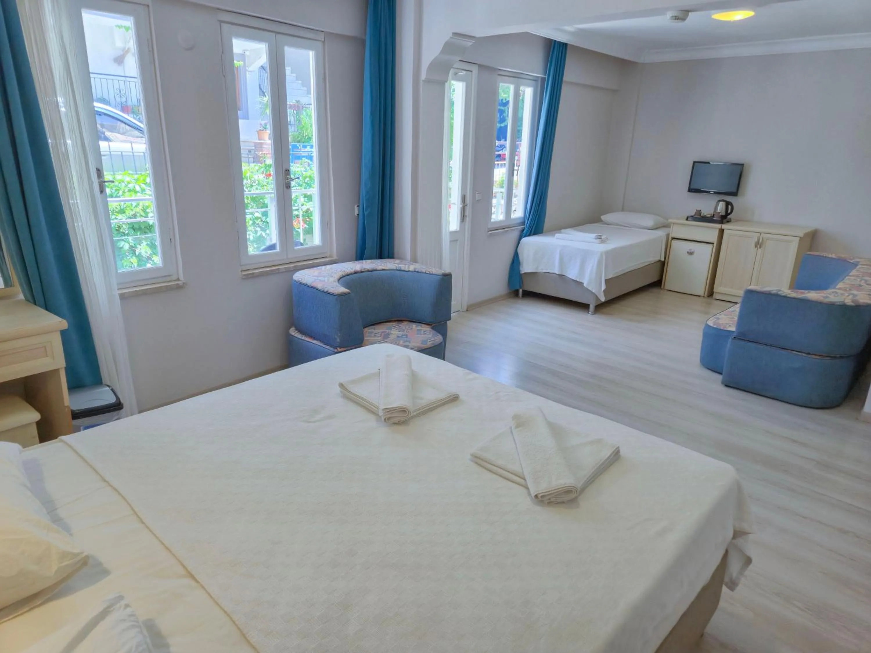 Bed in Habesos Hotel