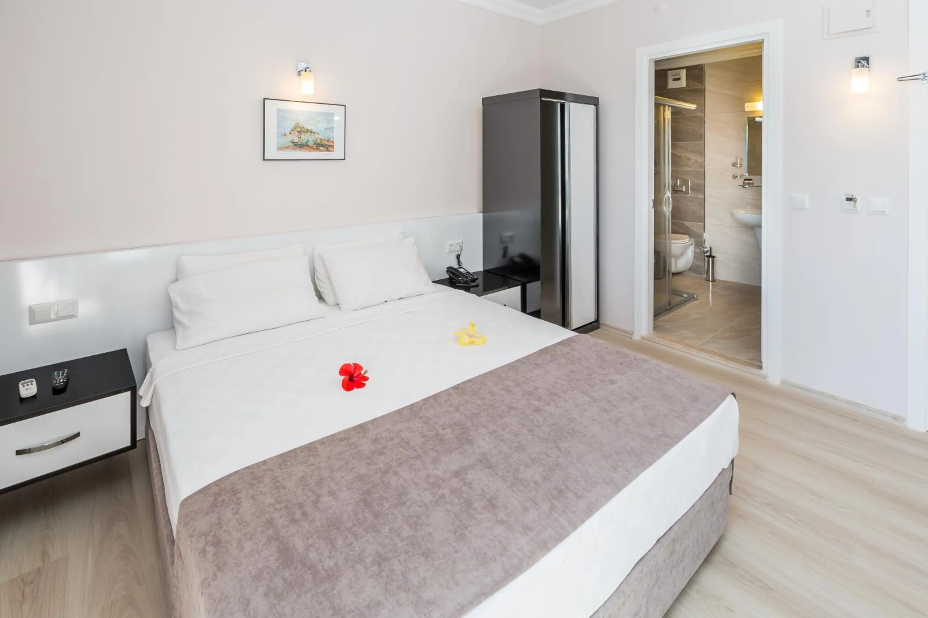 Bed in Habesos Hotel