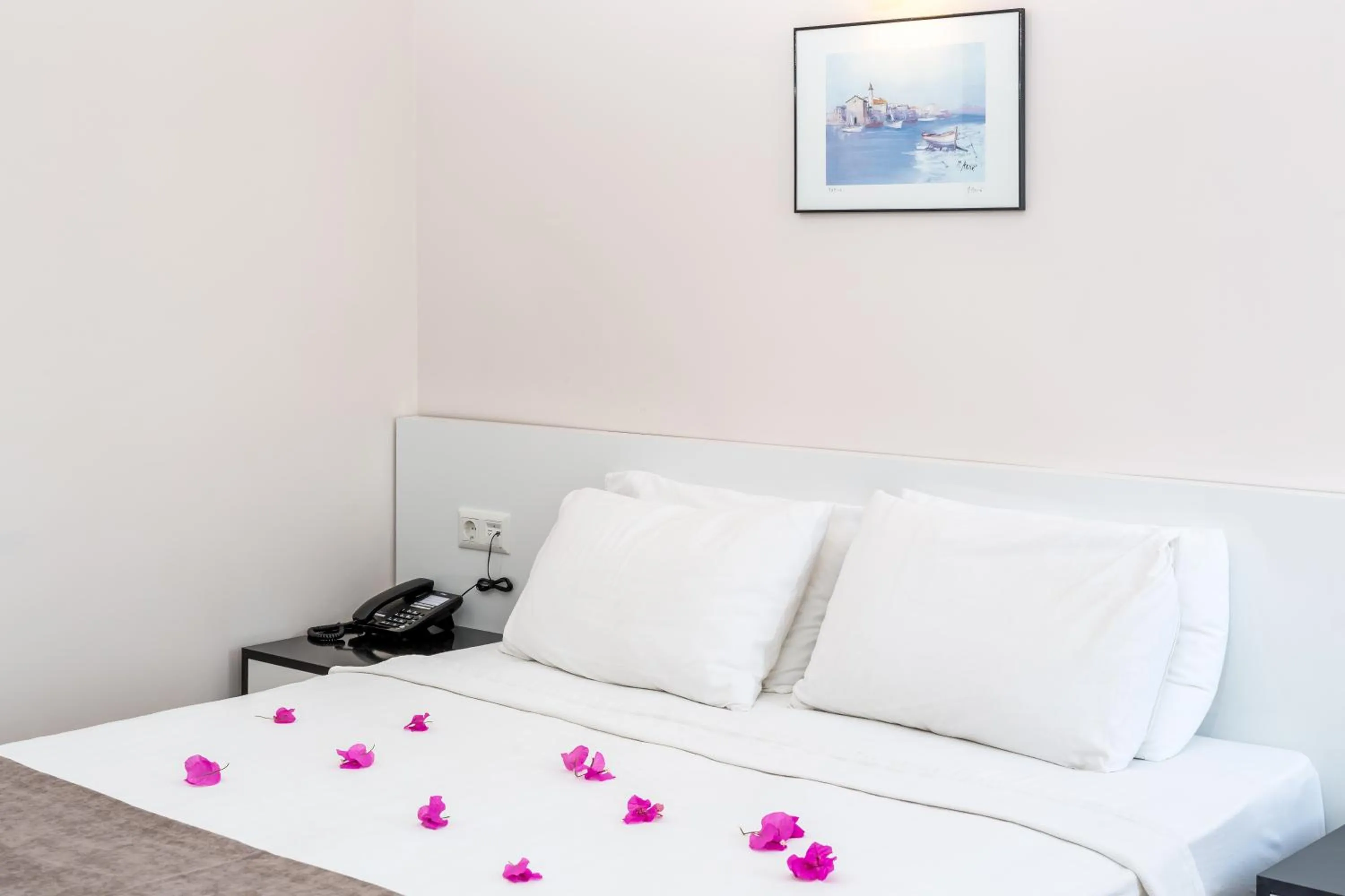 Bed in Habesos Hotel