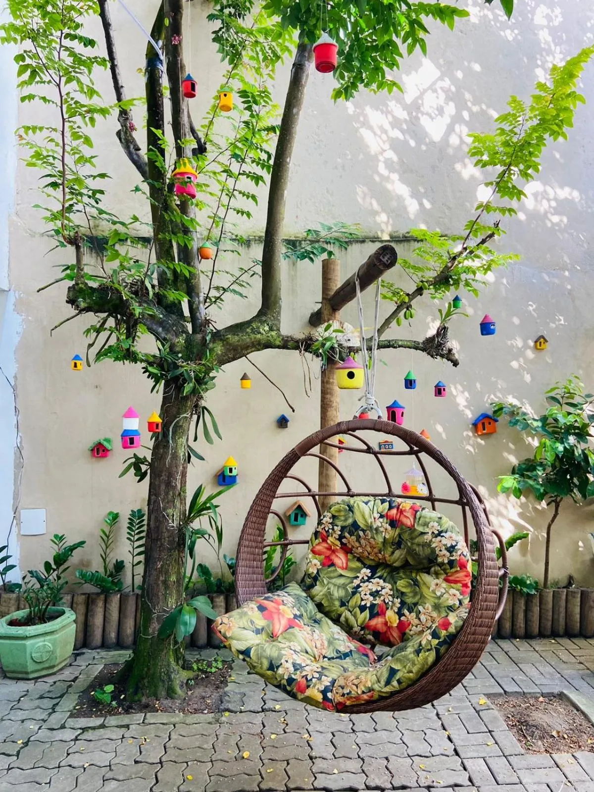 Garden in Pousada Rio do Prado