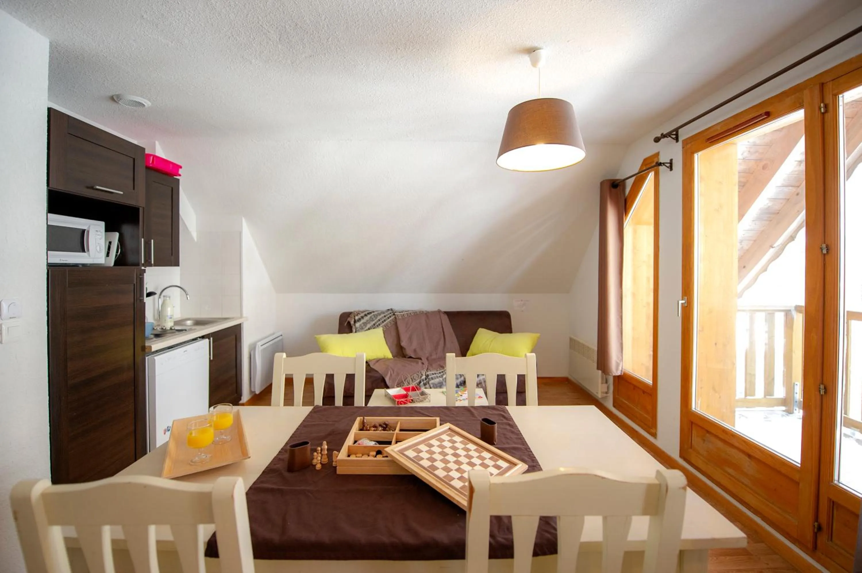 Kitchen or kitchenette in Résidence Goélia Les Chalets de Super-Besse