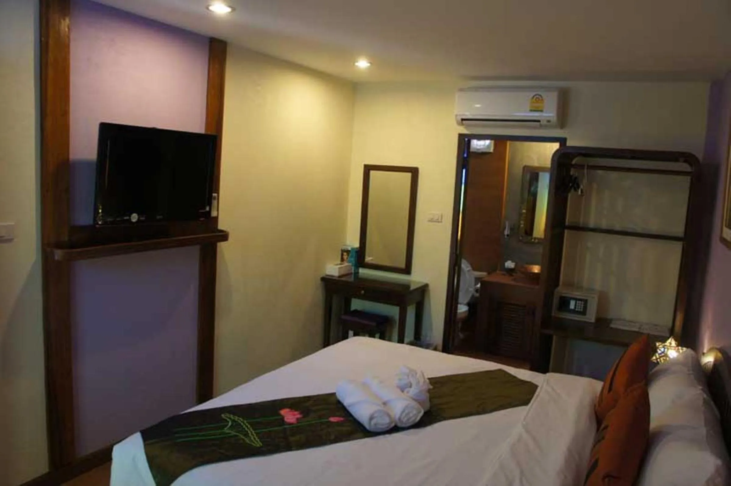 Bed in Chiang Mai Boutique House