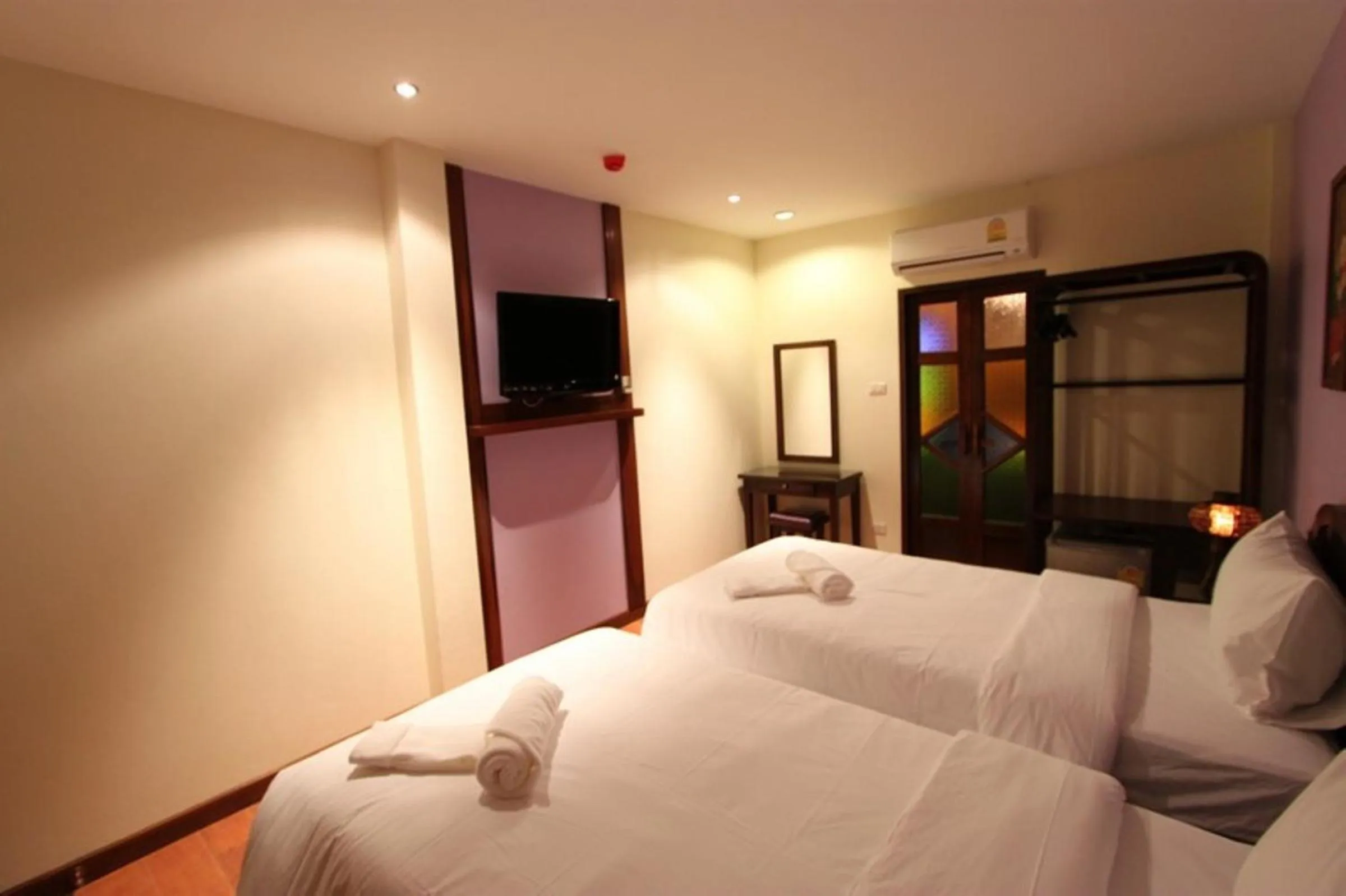 Bed in Chiang Mai Boutique House