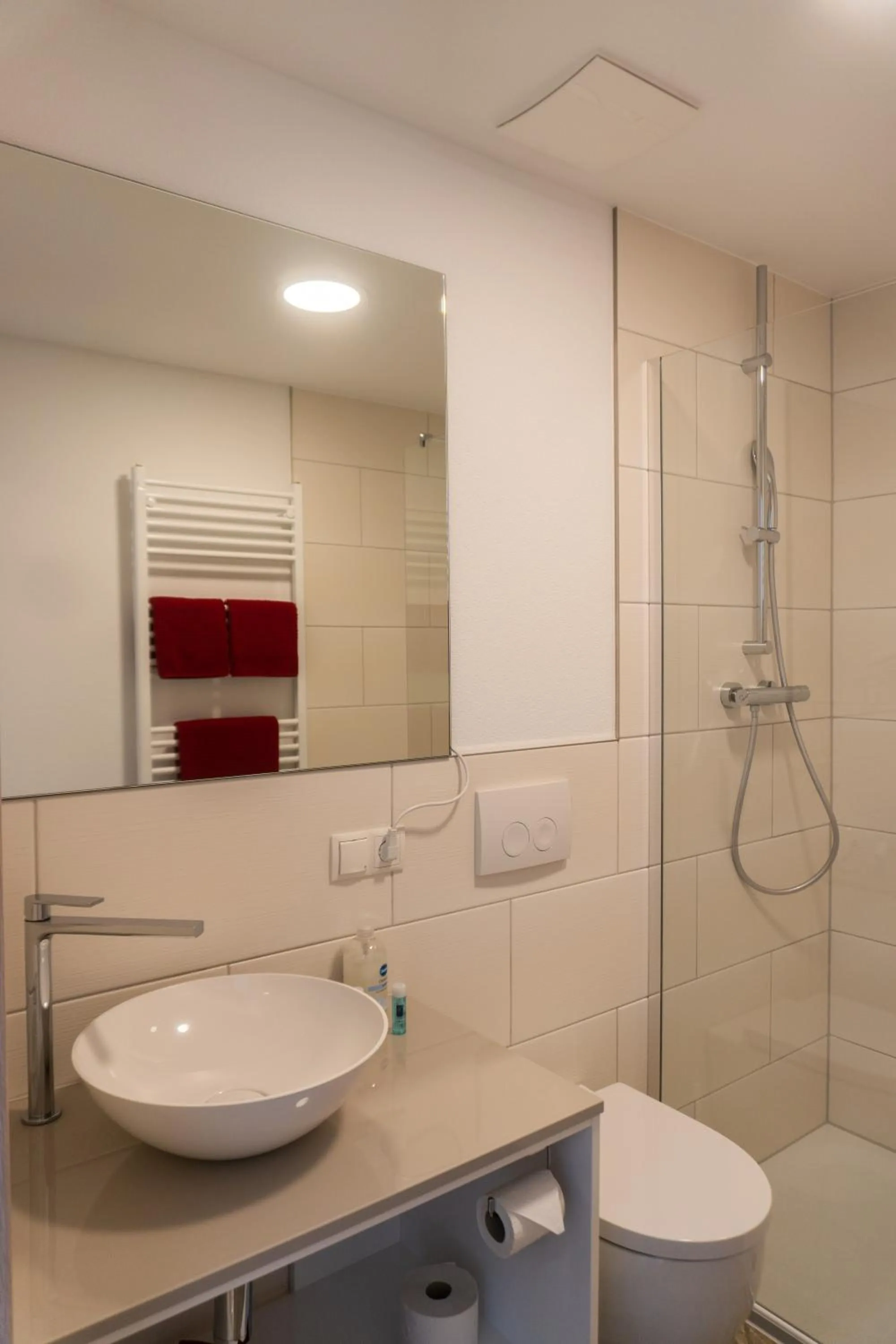 Shower in Pension Haas-Hotel am Turm