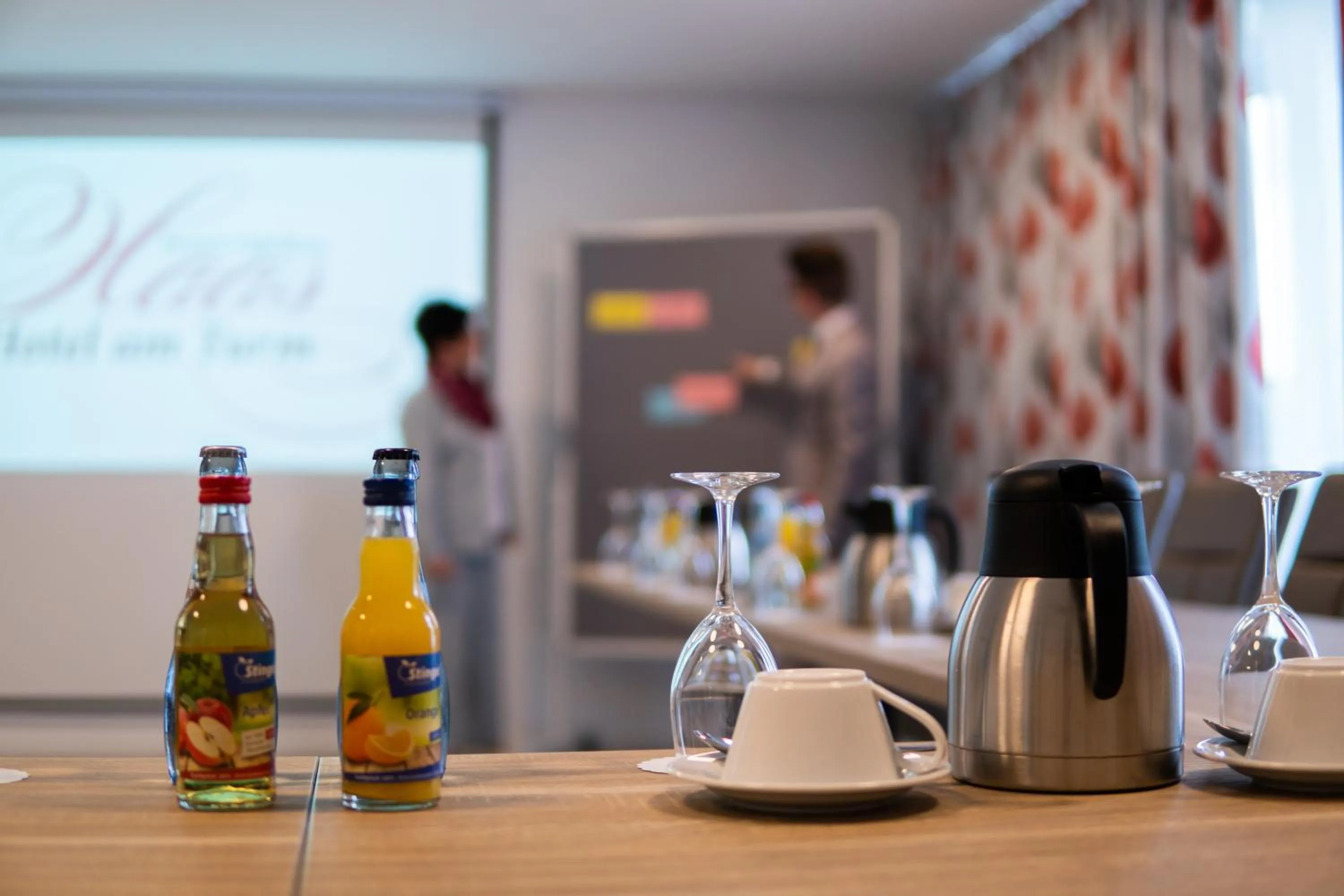 Coffee/tea facilities in Pension Haas-Hotel am Turm