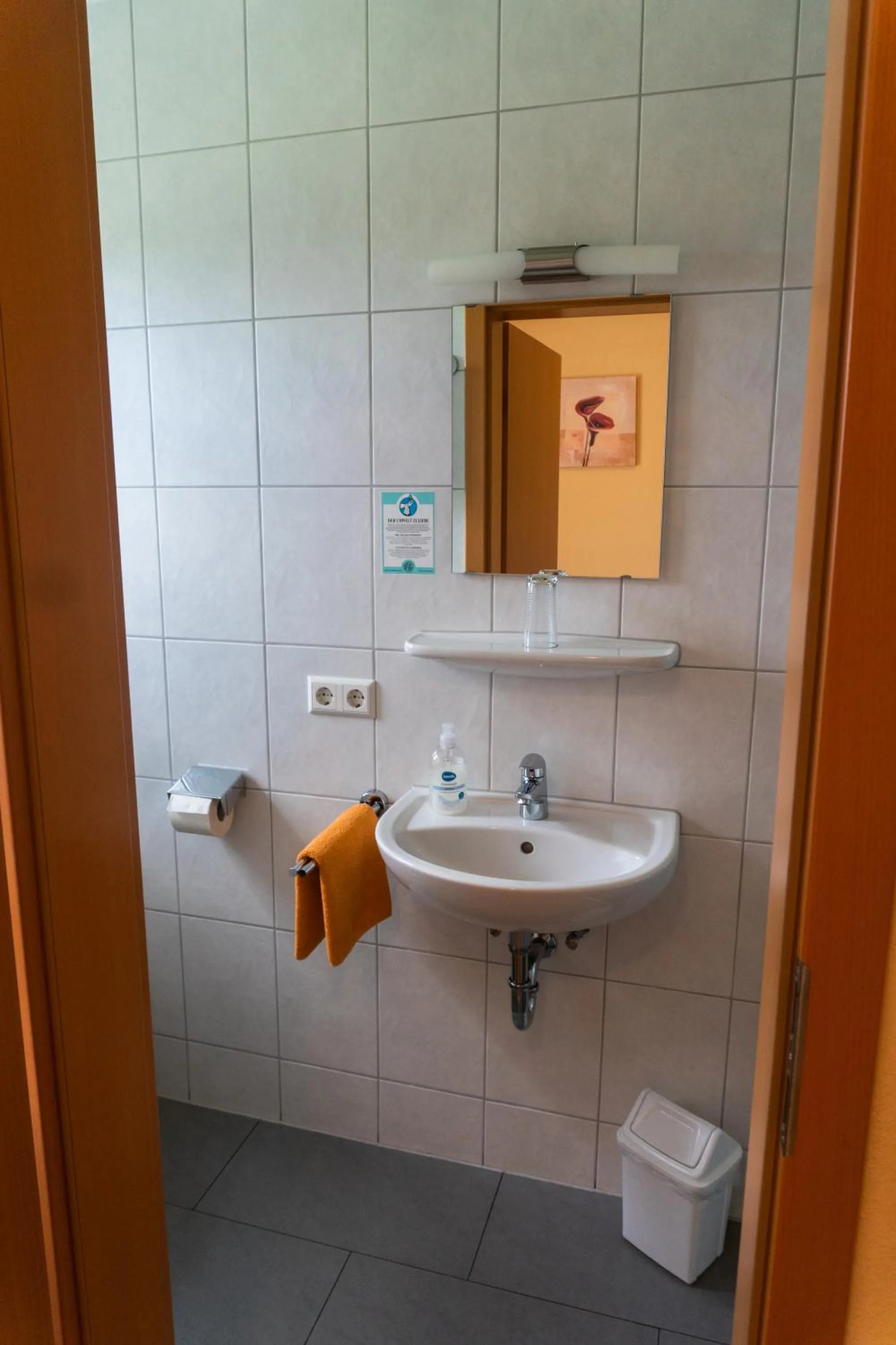 Shower in Pension Haas-Hotel am Turm