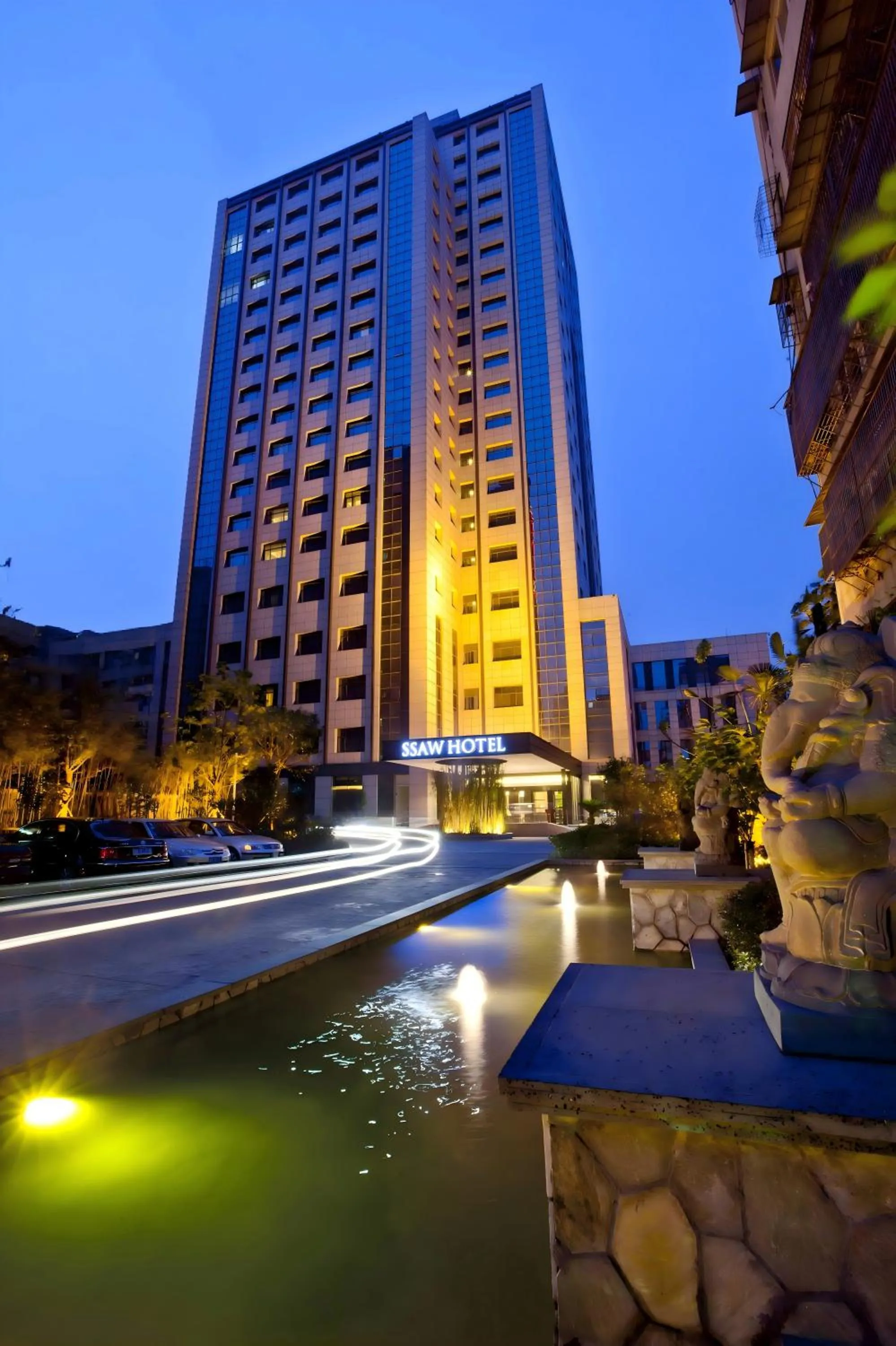 Property building in SSAW Boutique Hotel Nanchang Bayi Square