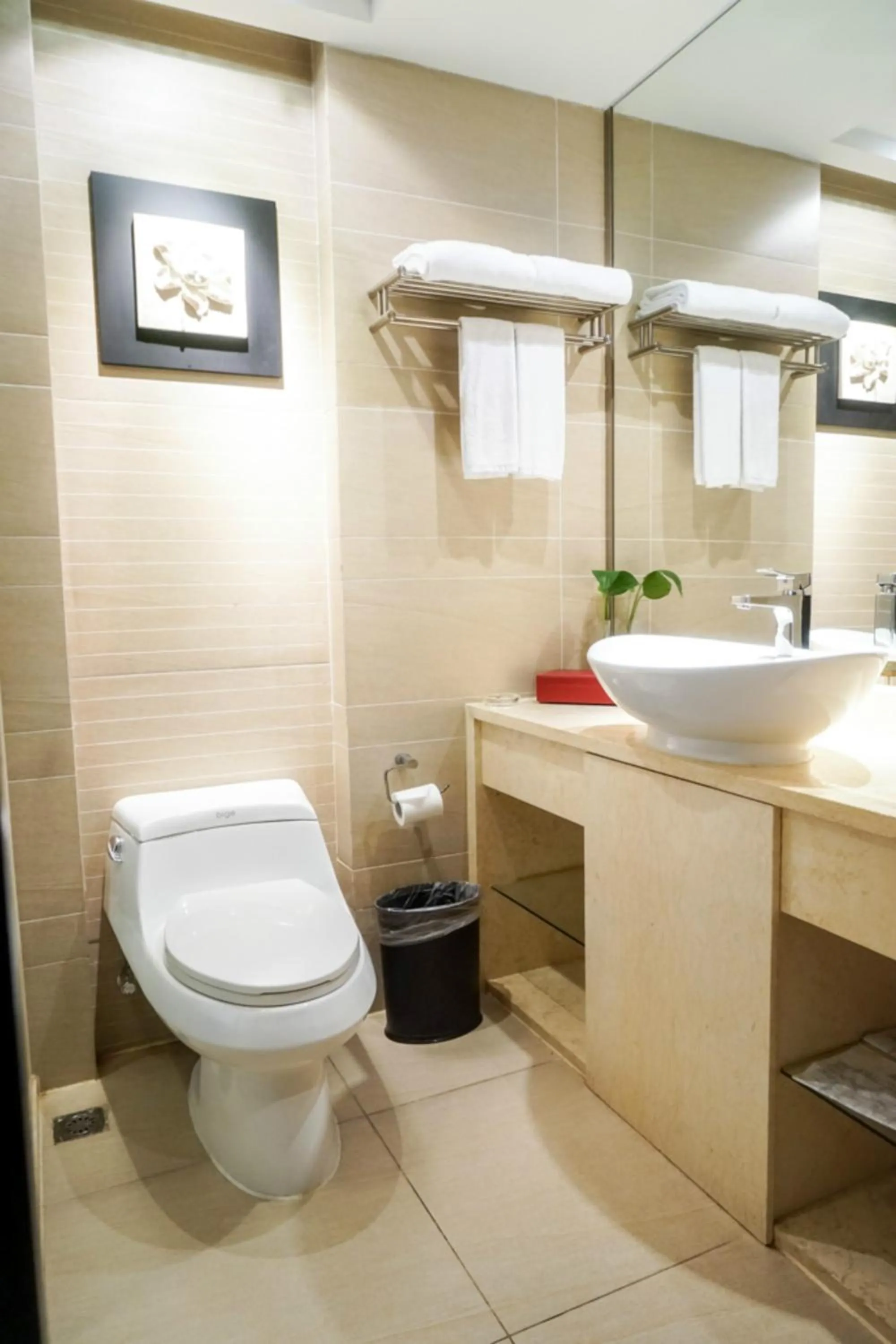 Toilet in SSAW Boutique Hotel Nanchang Bayi Square