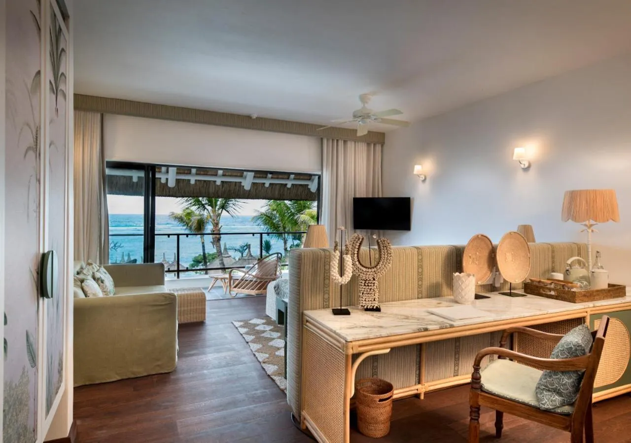 Seating area in La Maison d'Eté Hotel by NEWMARK