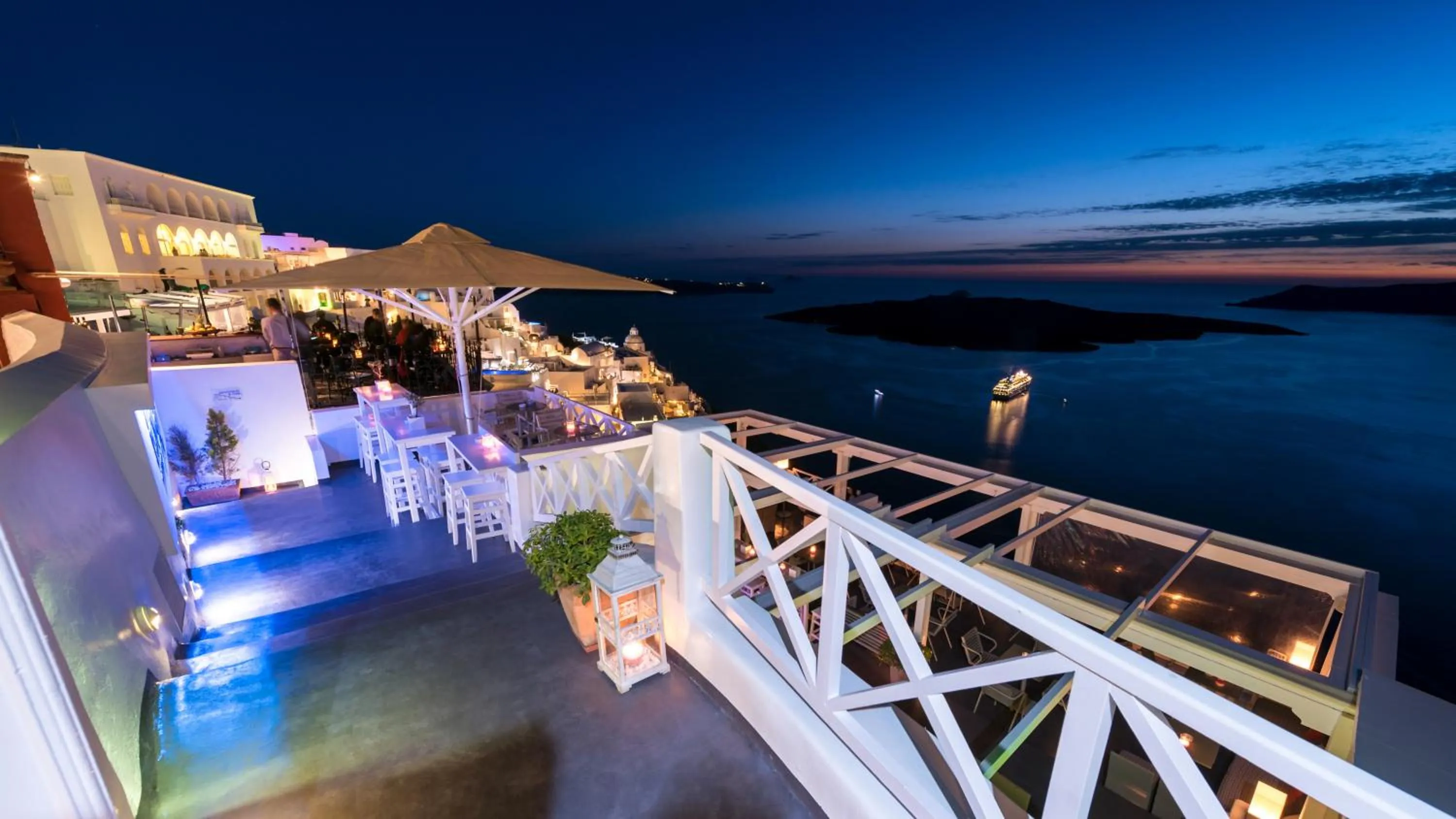 Patio in Iriana Suites