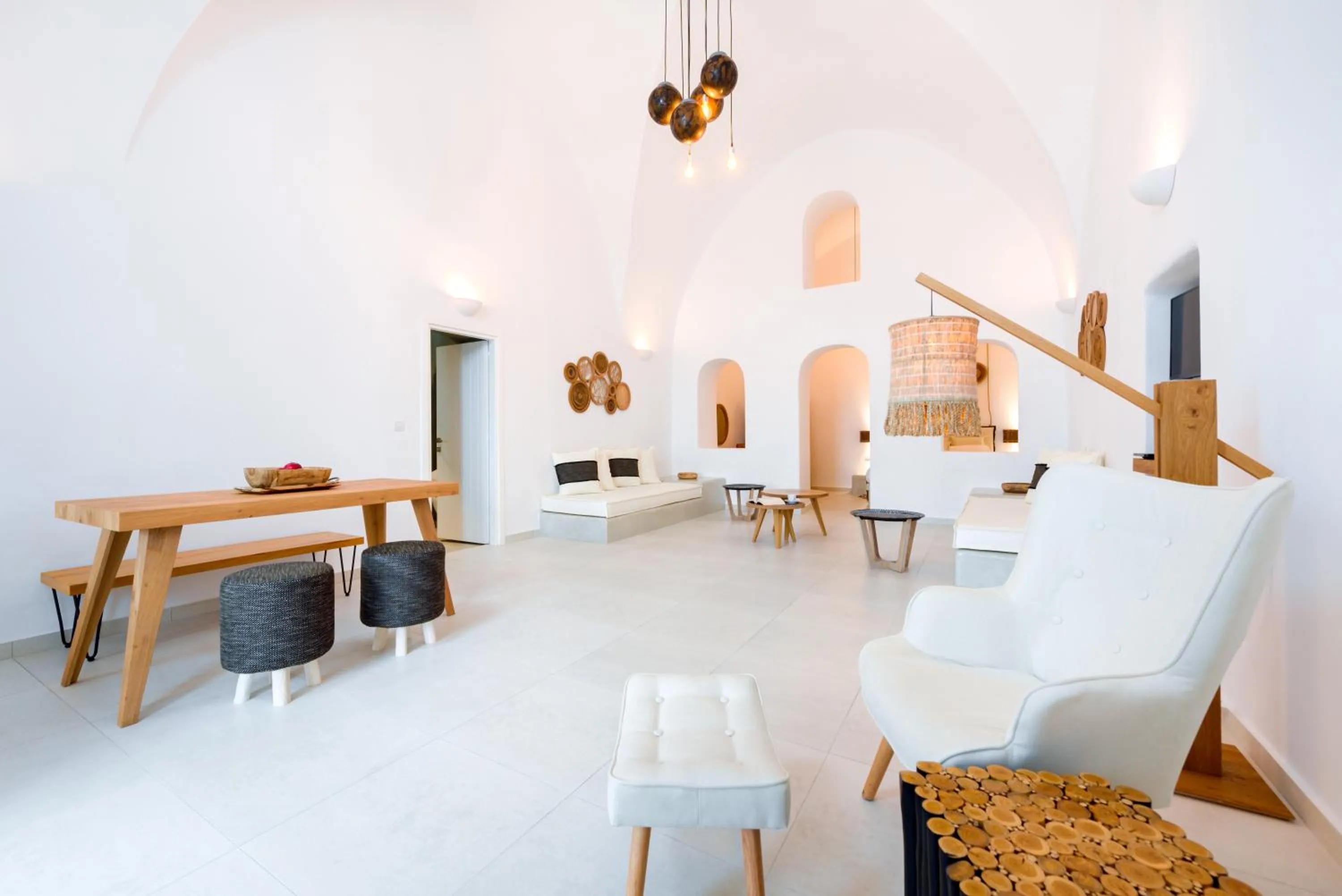 Living room in Iriana Suites