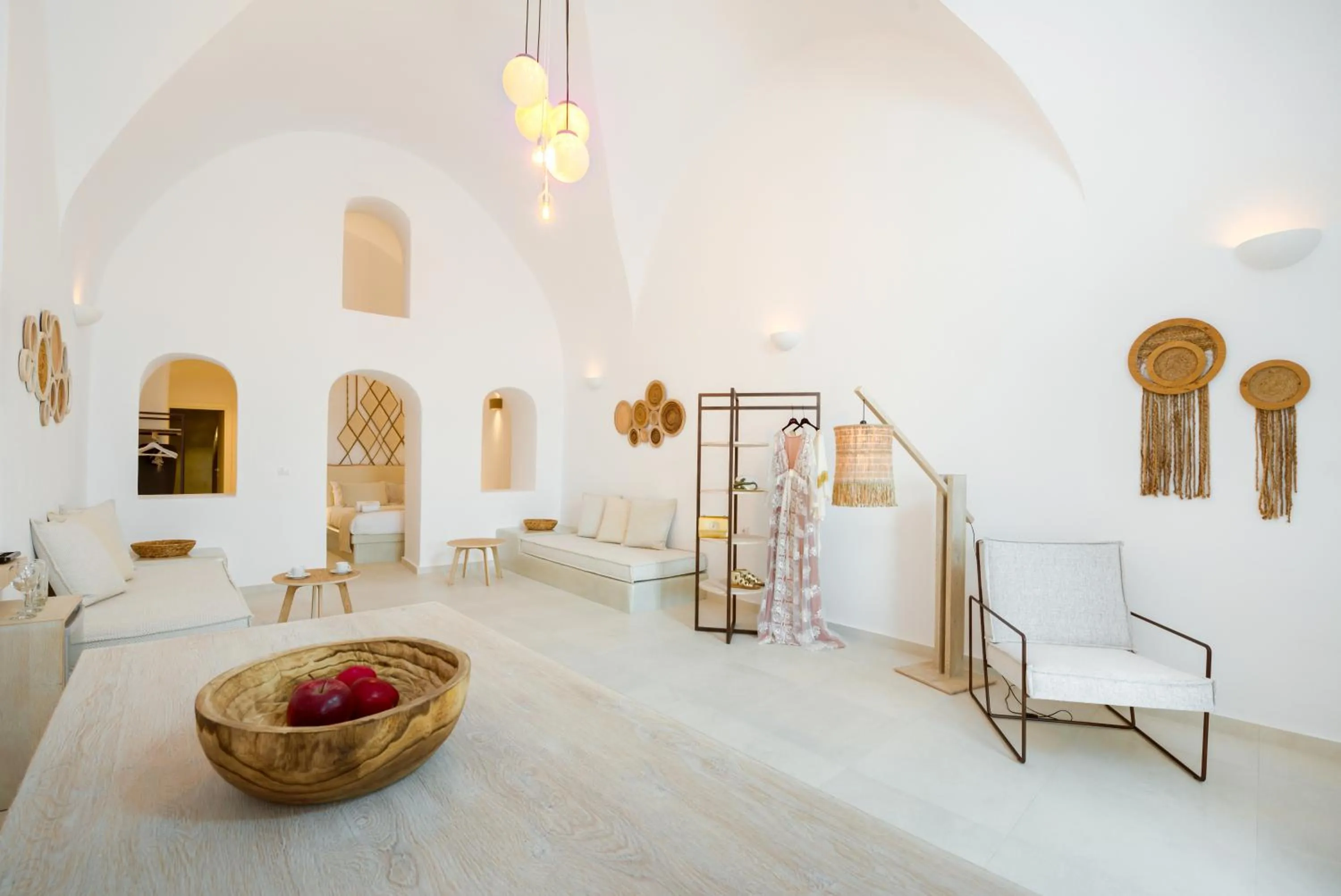 Living room in Iriana Suites