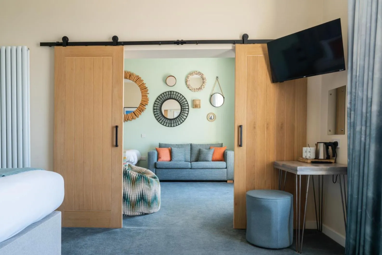 Bedroom, Bed in Craig-y-Don