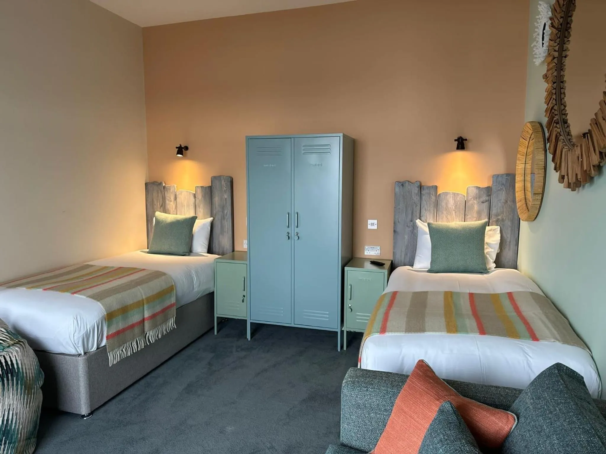 Bedroom, Bed in Craig-y-Don